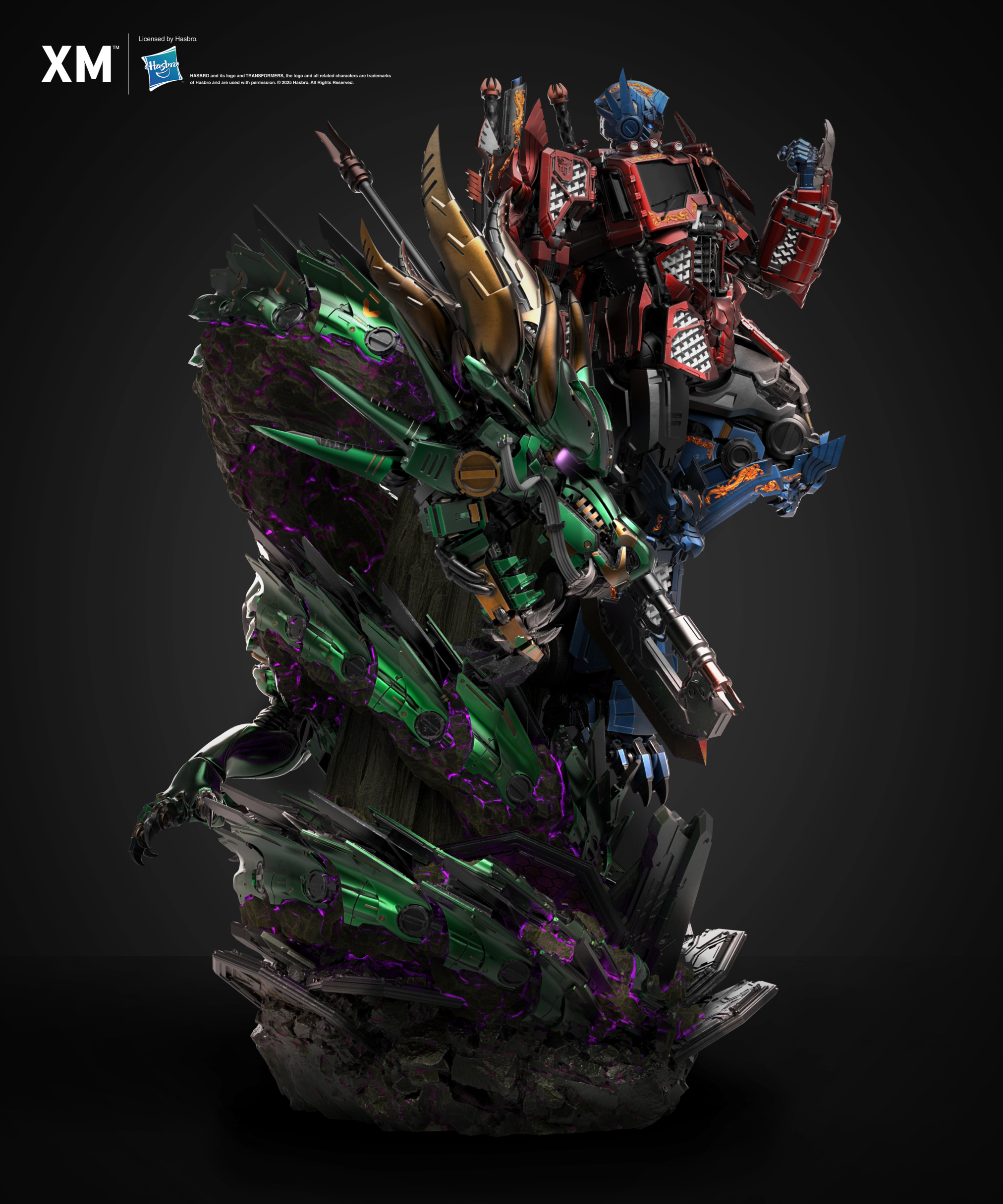 Optimus Prime - Azure Dragon (Mythical Beasts Series) By XM Studios