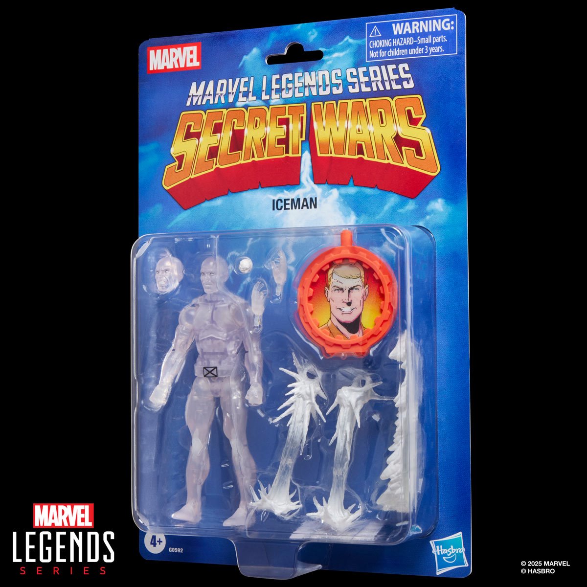 Secret Wars Marvel Legends Ice Man Action Figure