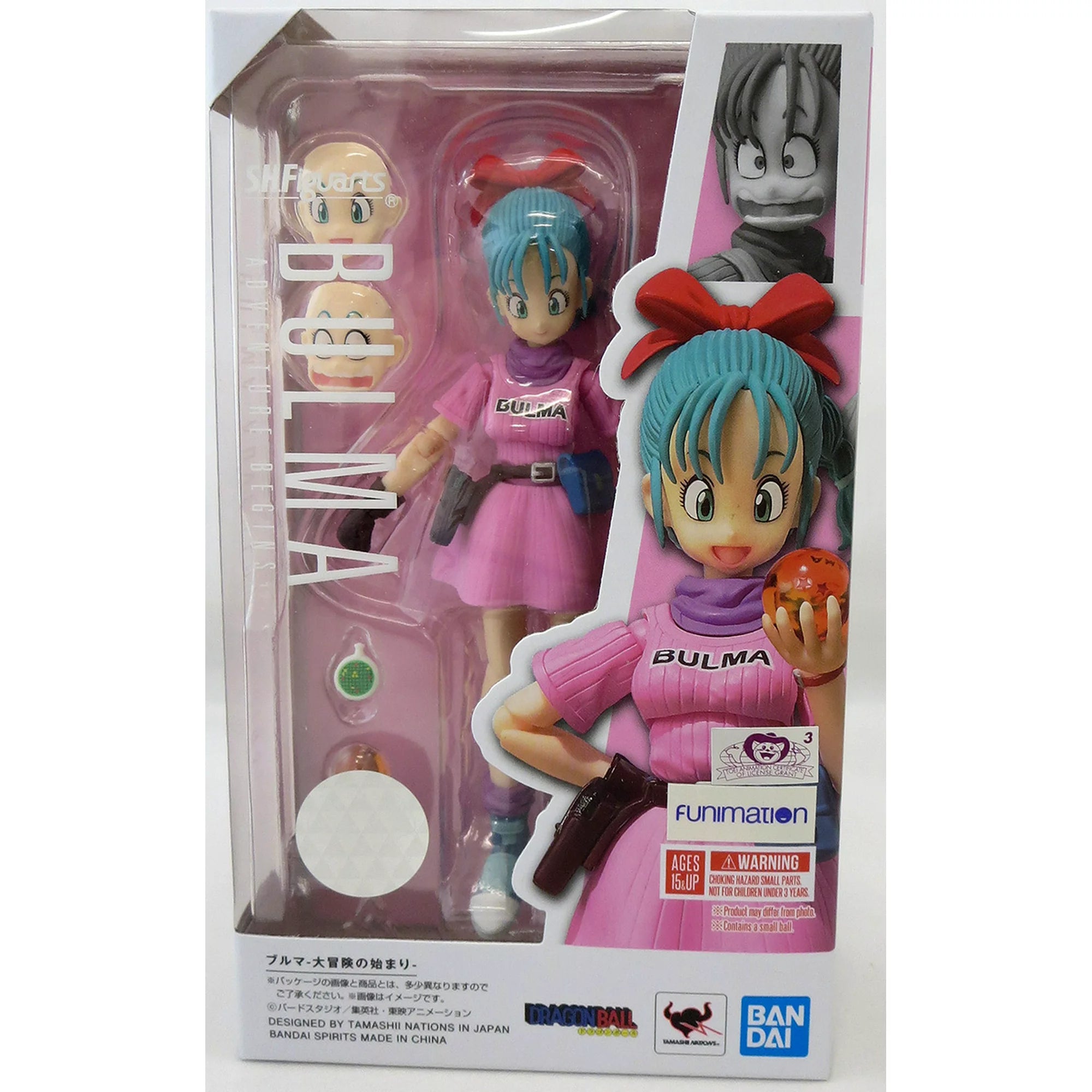 DRAGON BALL BULMA ADVENTURE BEGINS BY S.H. Figuarts