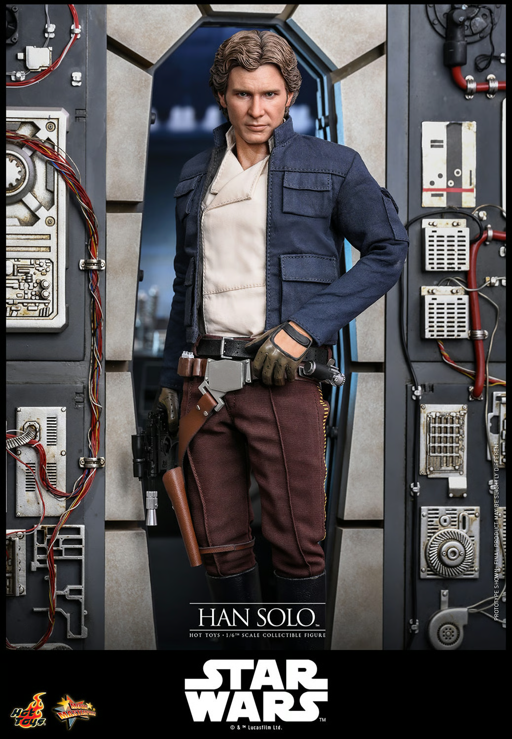 Star Wars: The Empire Strikes Back Han Solo Sixth Scale Figure by Hot Toys