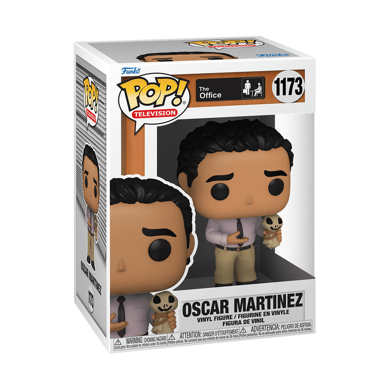 The Office Oscar Martinez with Scarecrow Doll Funko Pop