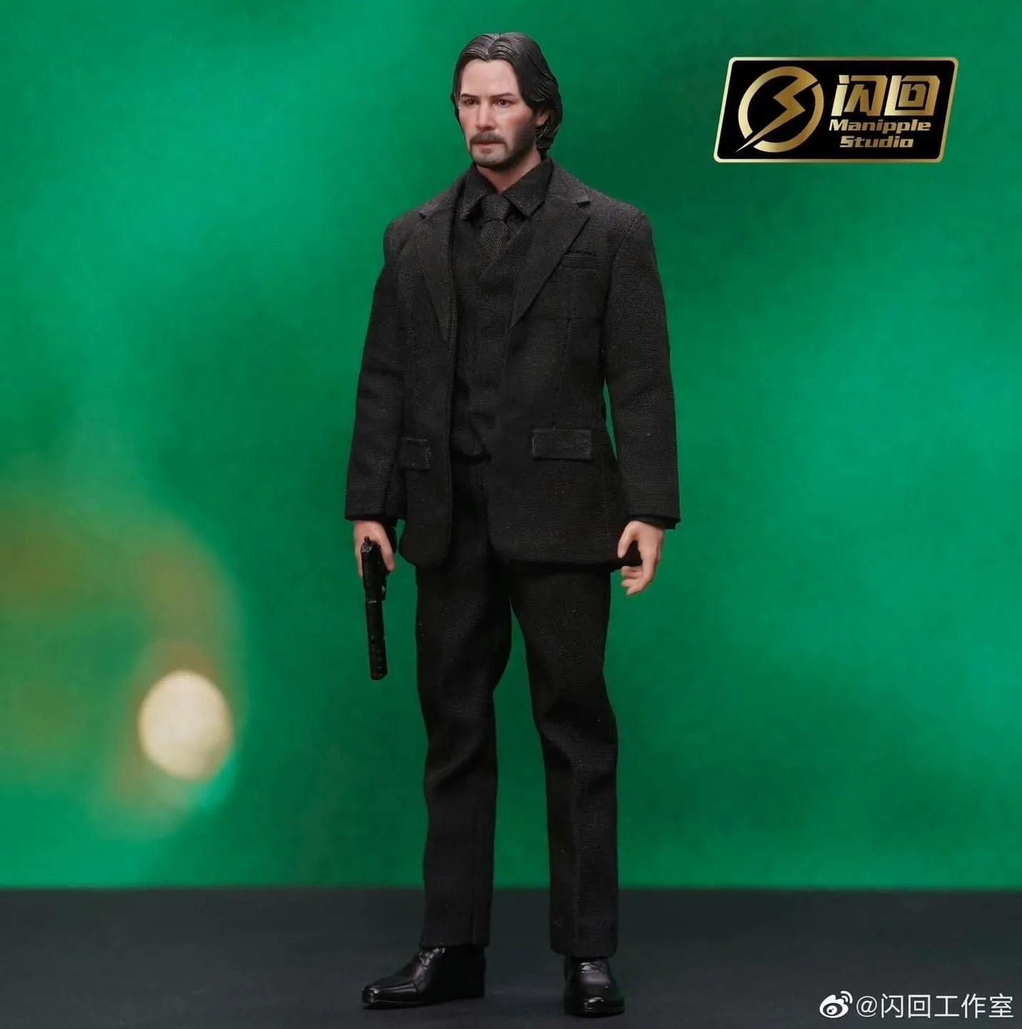 Manipple 1/12 Mr. Wick Cloth Action Figure