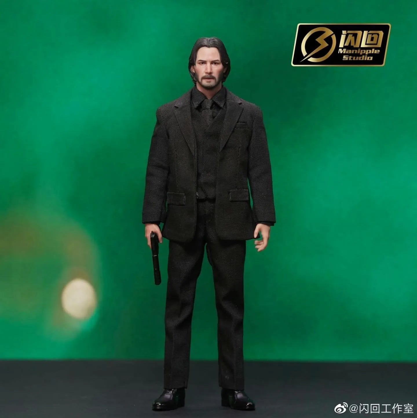 Manipple 1/12 Mr. Wick Cloth Action Figure