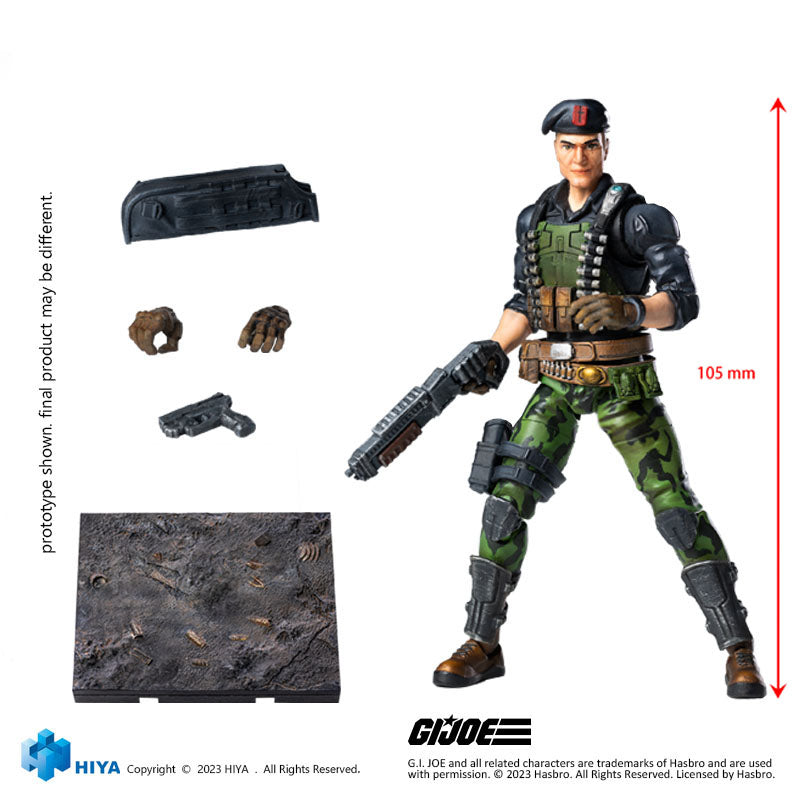 HIYA Exquisite Mini Series 1/18 Scale G.I.Joe Flint Action Figure