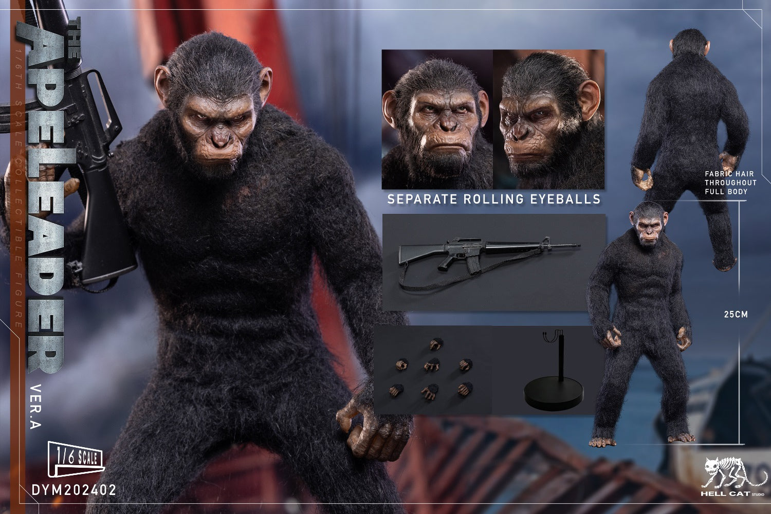 Hellcat Studio The Ape Leader Version A Action Figure