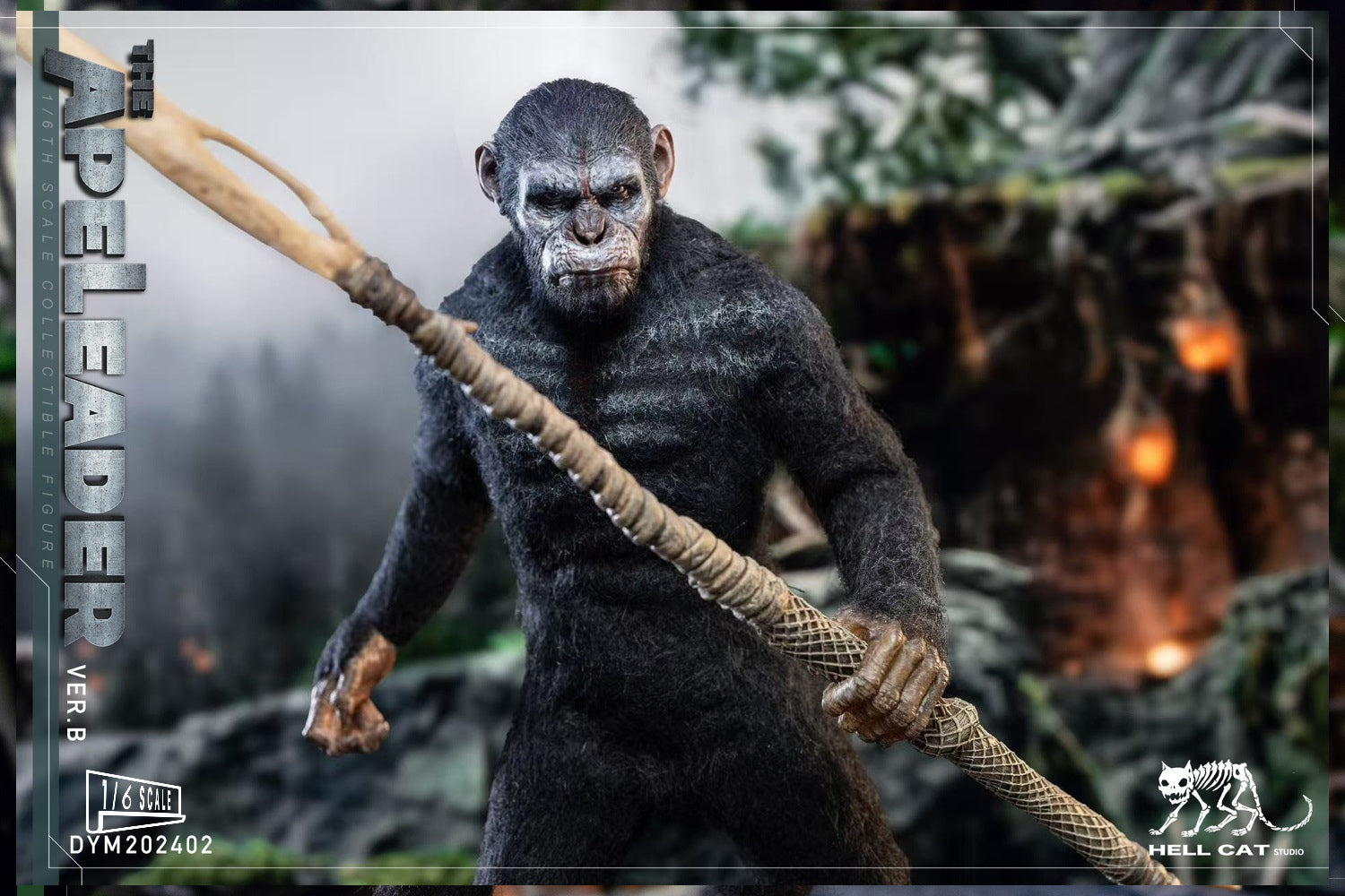 Hellcat Studio Ape Leader Version B Action Figure