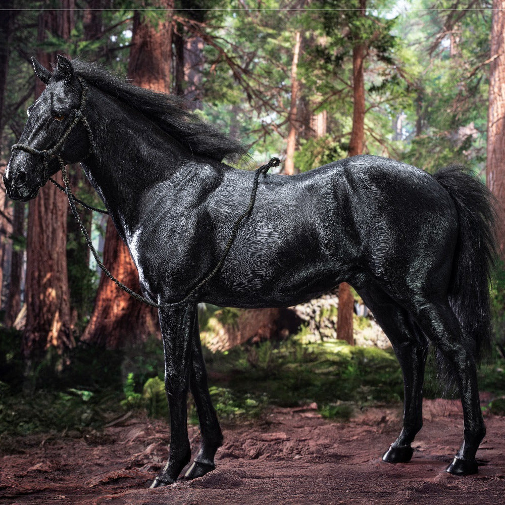HellCat Studios Ape Leader Horse Figure