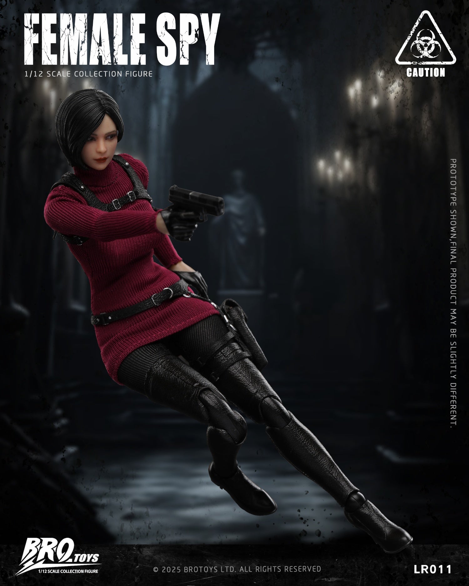 Female Spy Action Figure from BROTOYS