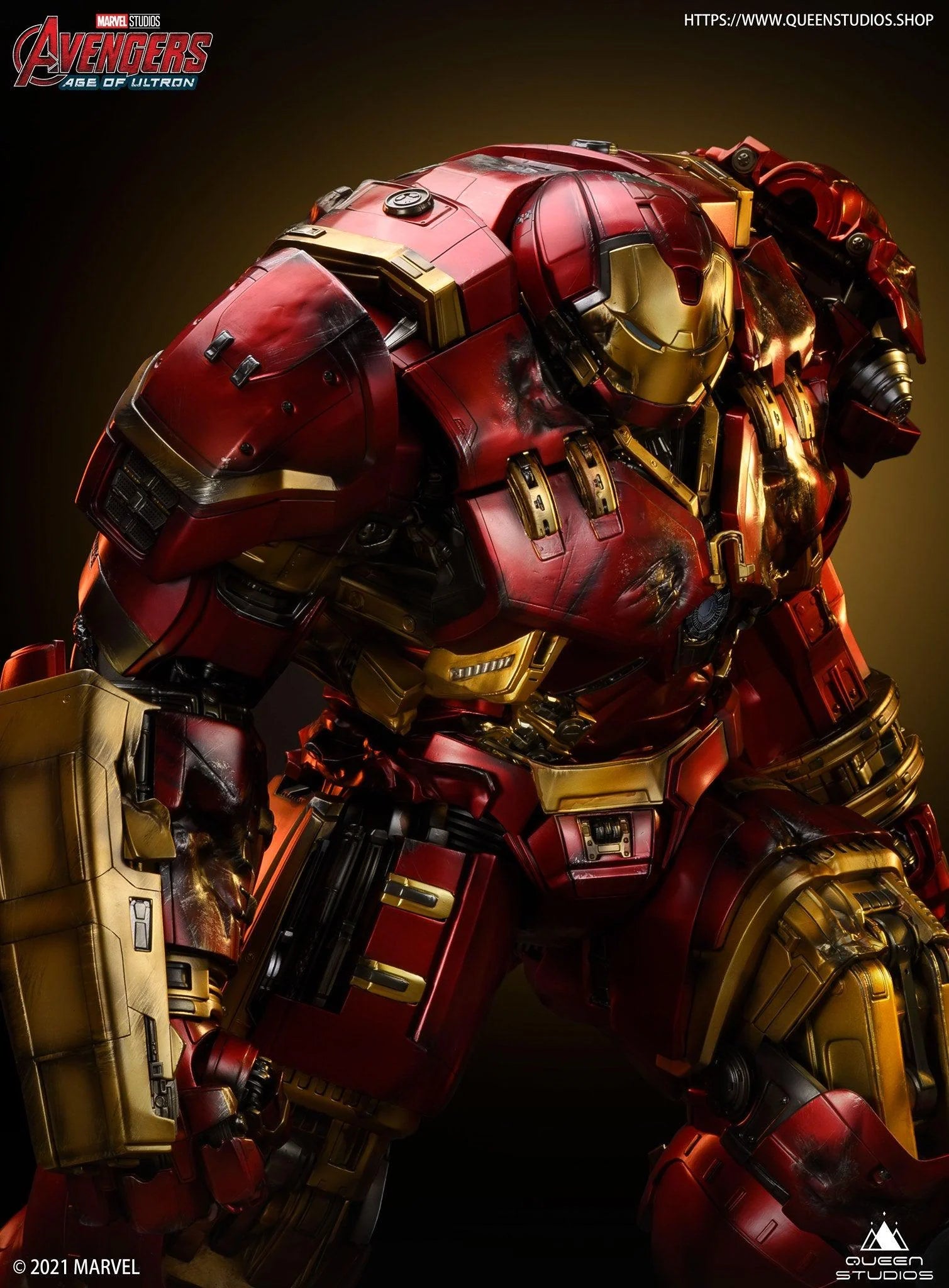 Queen Studios Iron Man Hulkbuster Mark 44 1/4 Scale Statue