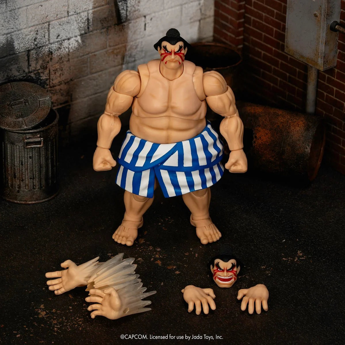 Ultra Street Fighter II E. Honda Deluxe Action Figure