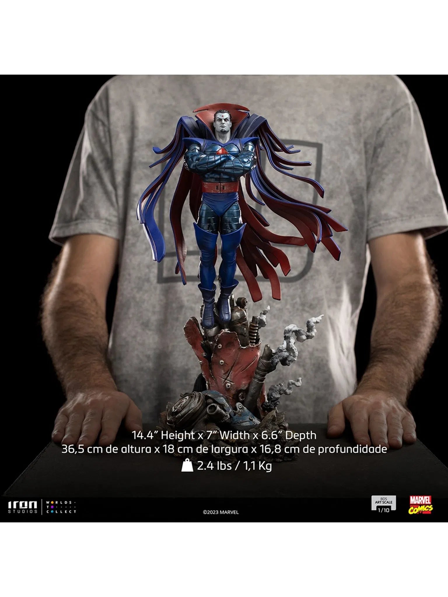 Mr. Sinister X-Men Art Scale 1/10 Statue By Iron Studios