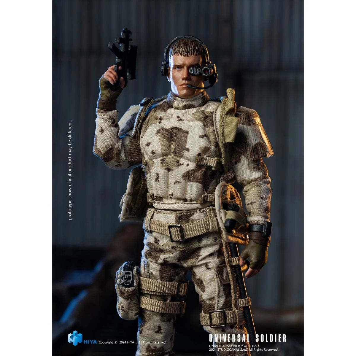 Universal Soldier Andrew Scott Exquisite Super Series Action Figure