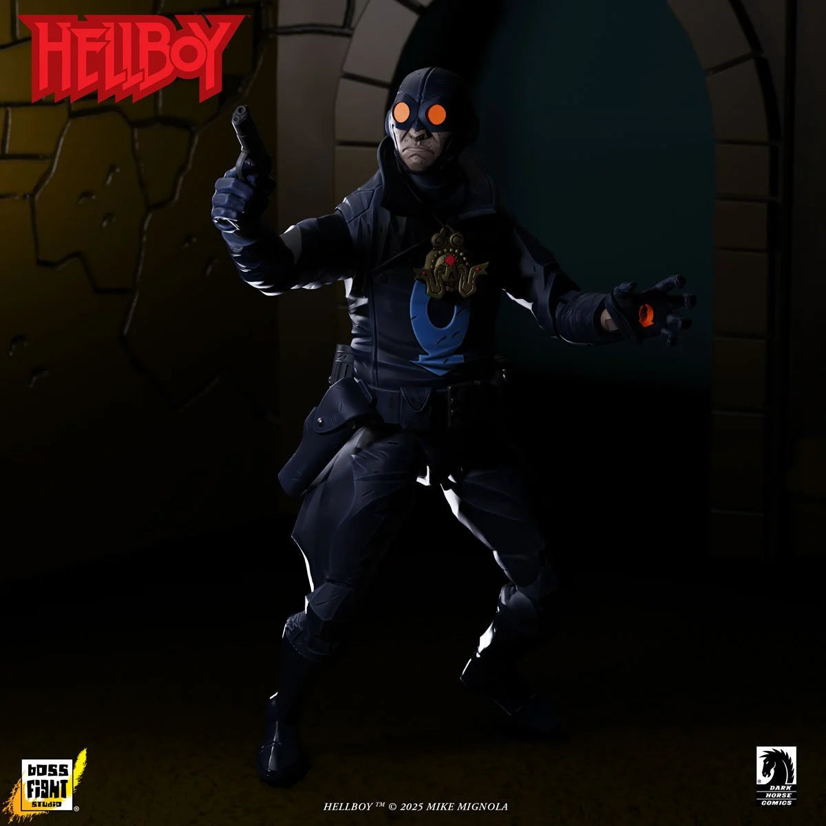 Hellboy Lobster Johnson The Iron Prometheus Action Figure