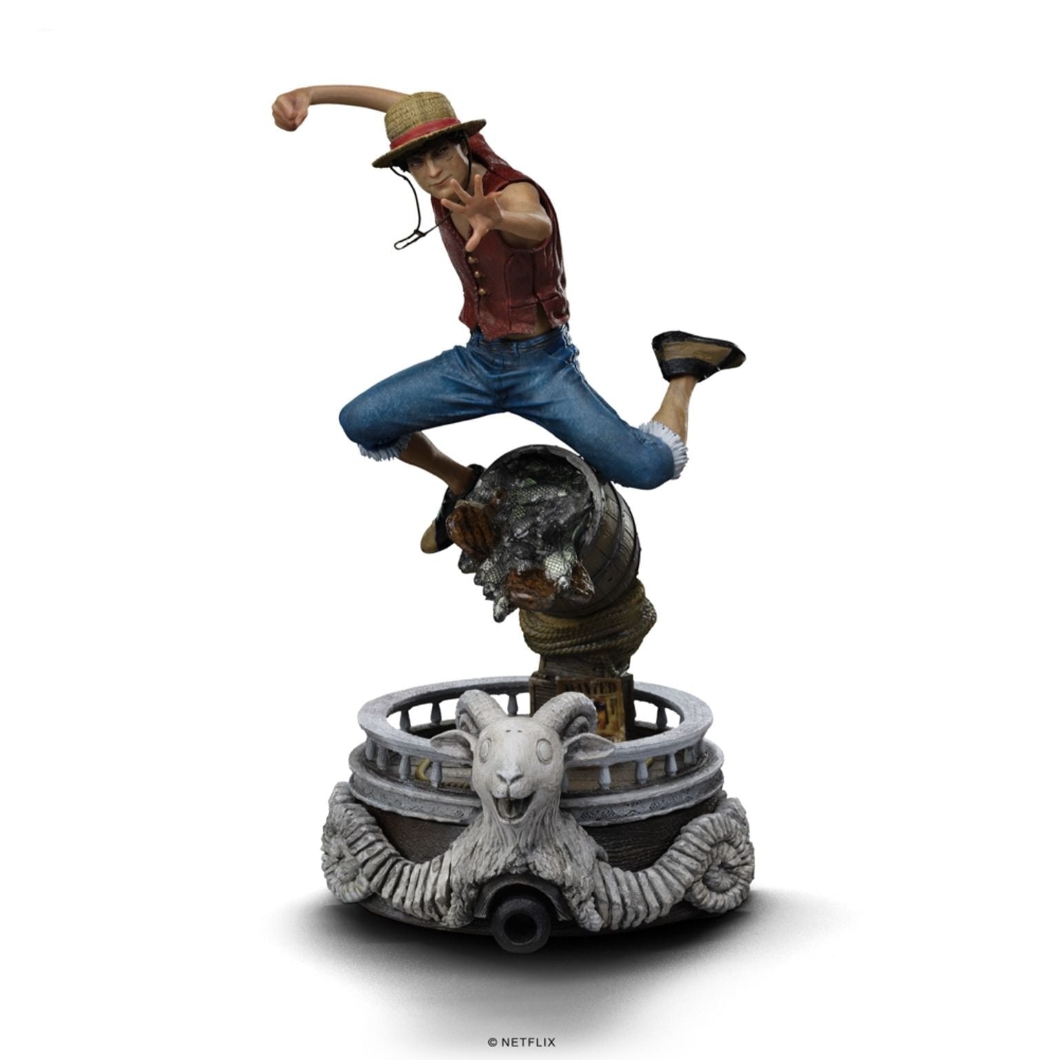 Luffy (One Piece) Art Scale 1/10 Statue by Iron Studios