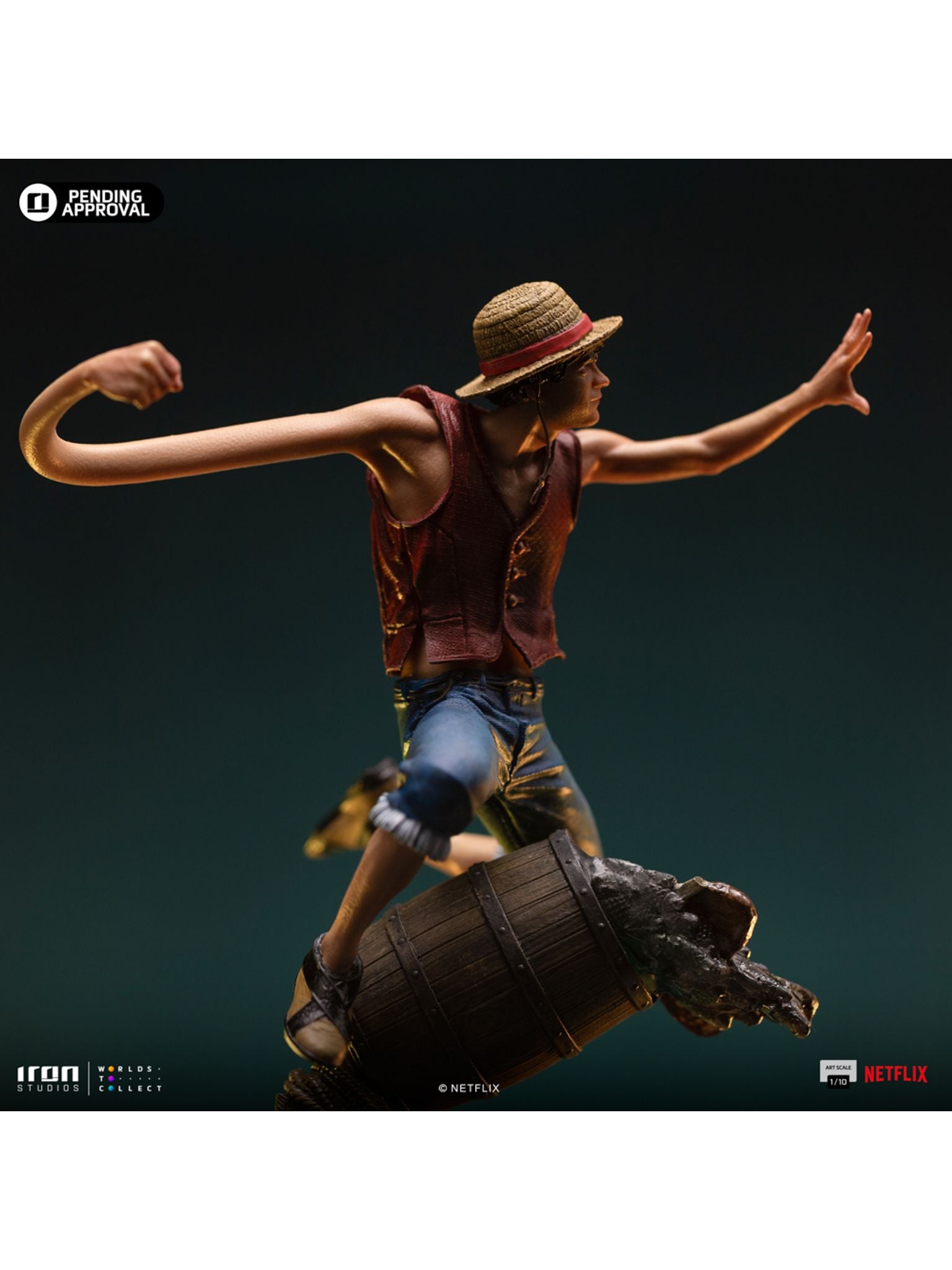 Luffy (One Piece) Art Scale 1/10 Statue by Iron Studios