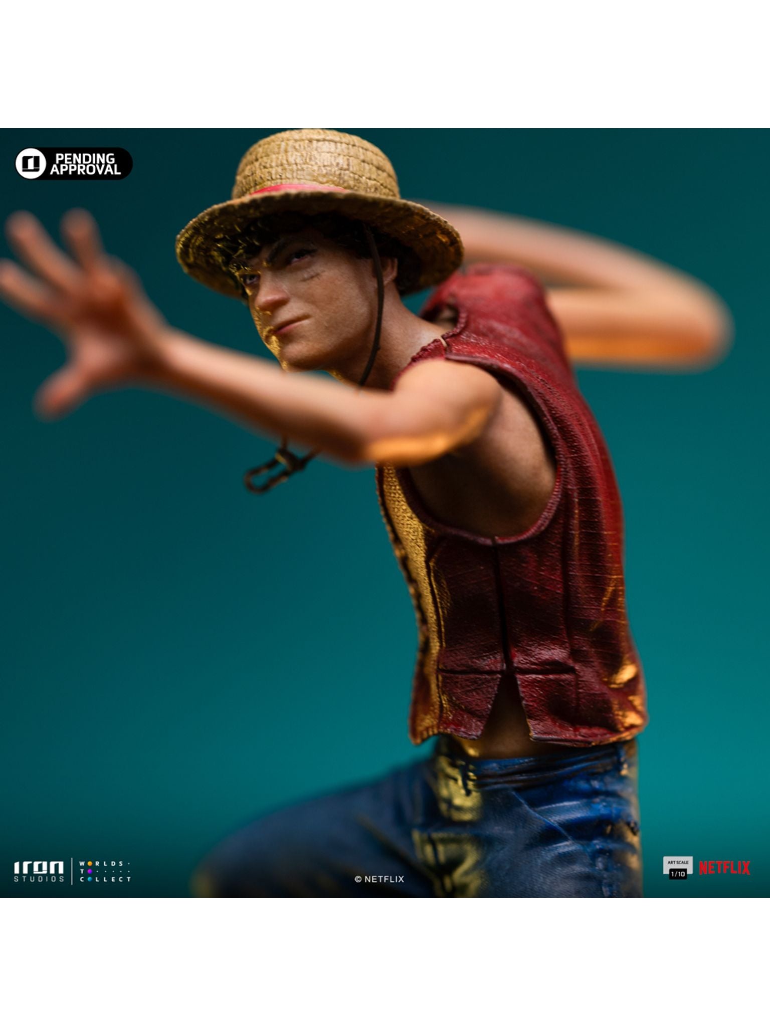 Luffy (One Piece) Art Scale 1/10 Statue by Iron Studios