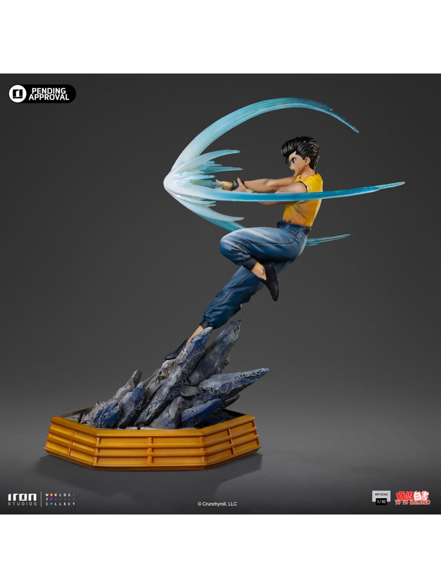 Yusuke Urameshi (Yuyu Hakusho) Art Scale 1/10 Statue by Iron Studios