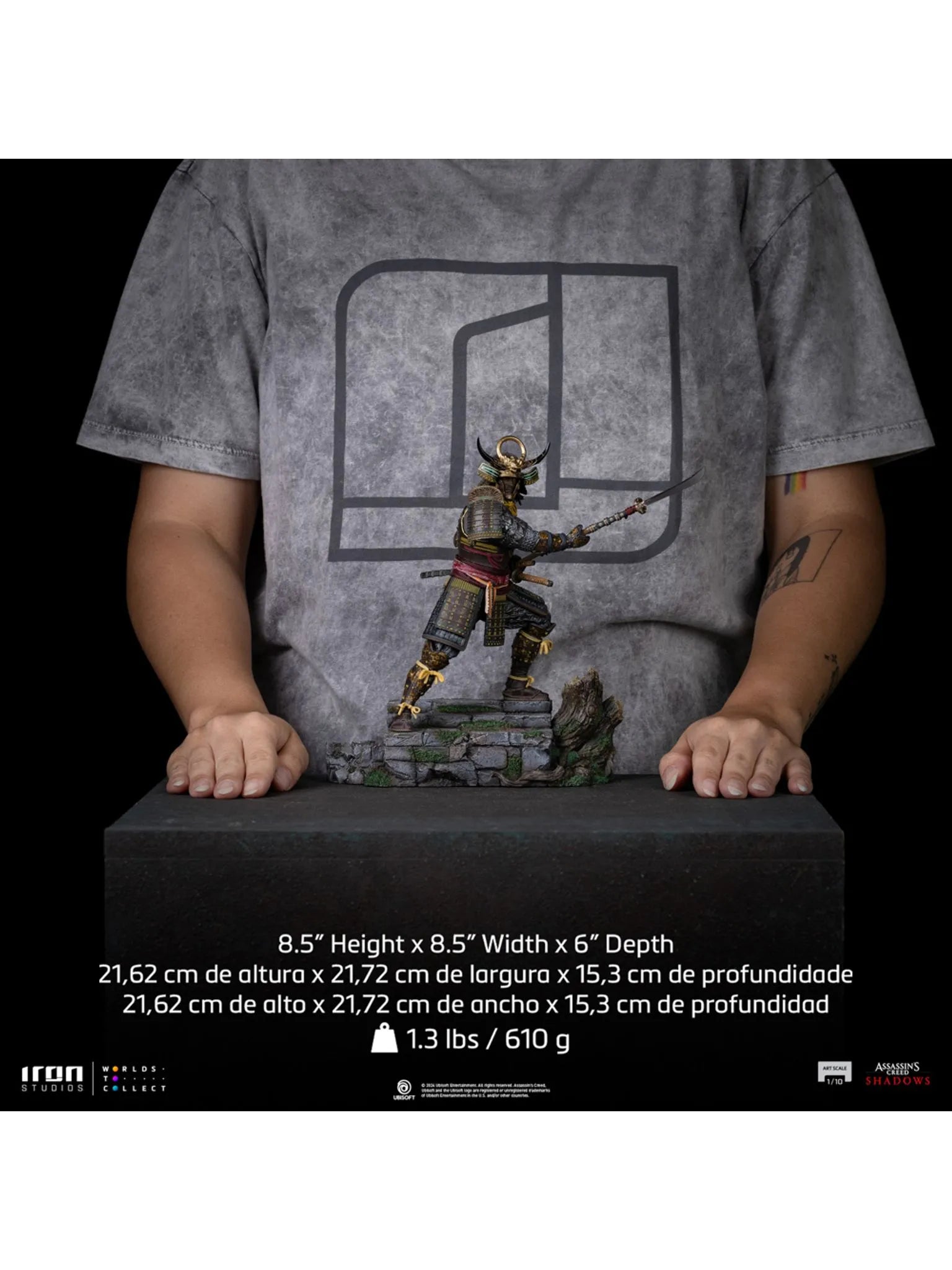 Yasuke - Assassin's Creed Shadows Statue By Iron Studios