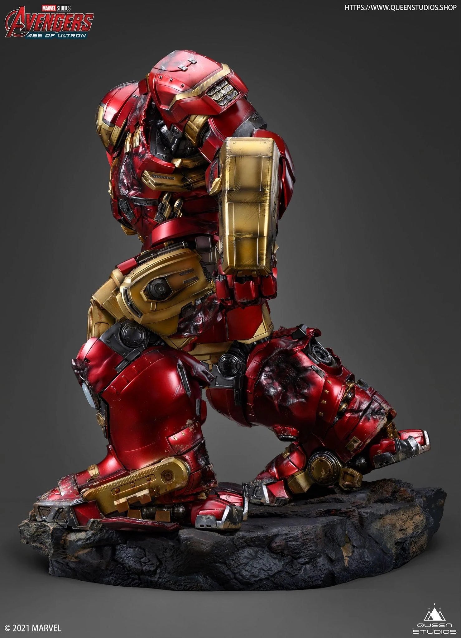 Queen Studios Iron Man Hulkbuster Mark 44 1/4 Scale Statue