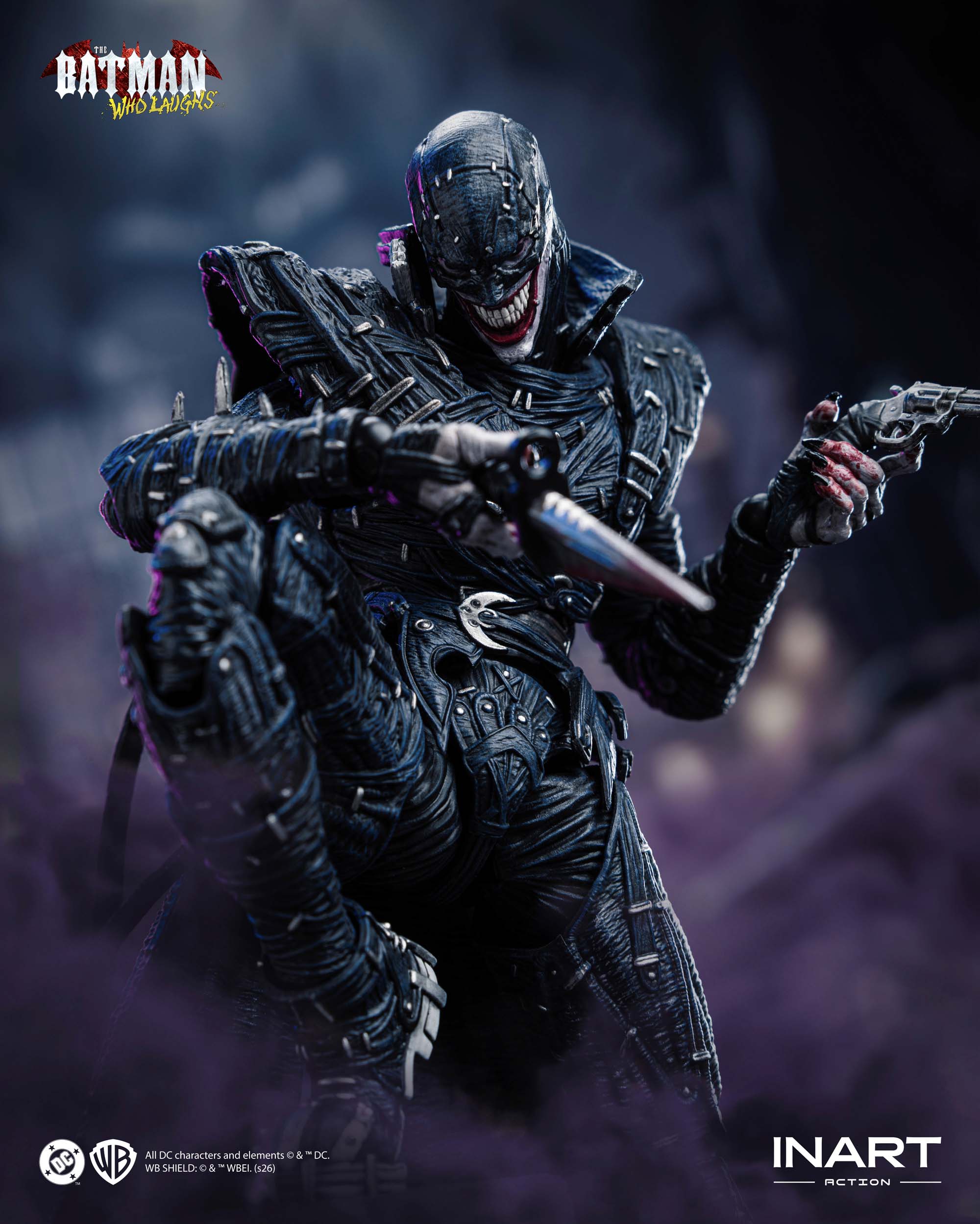 Dark Nights: Metal - The Batman Who Laughs 1/12 Figure by INART Action