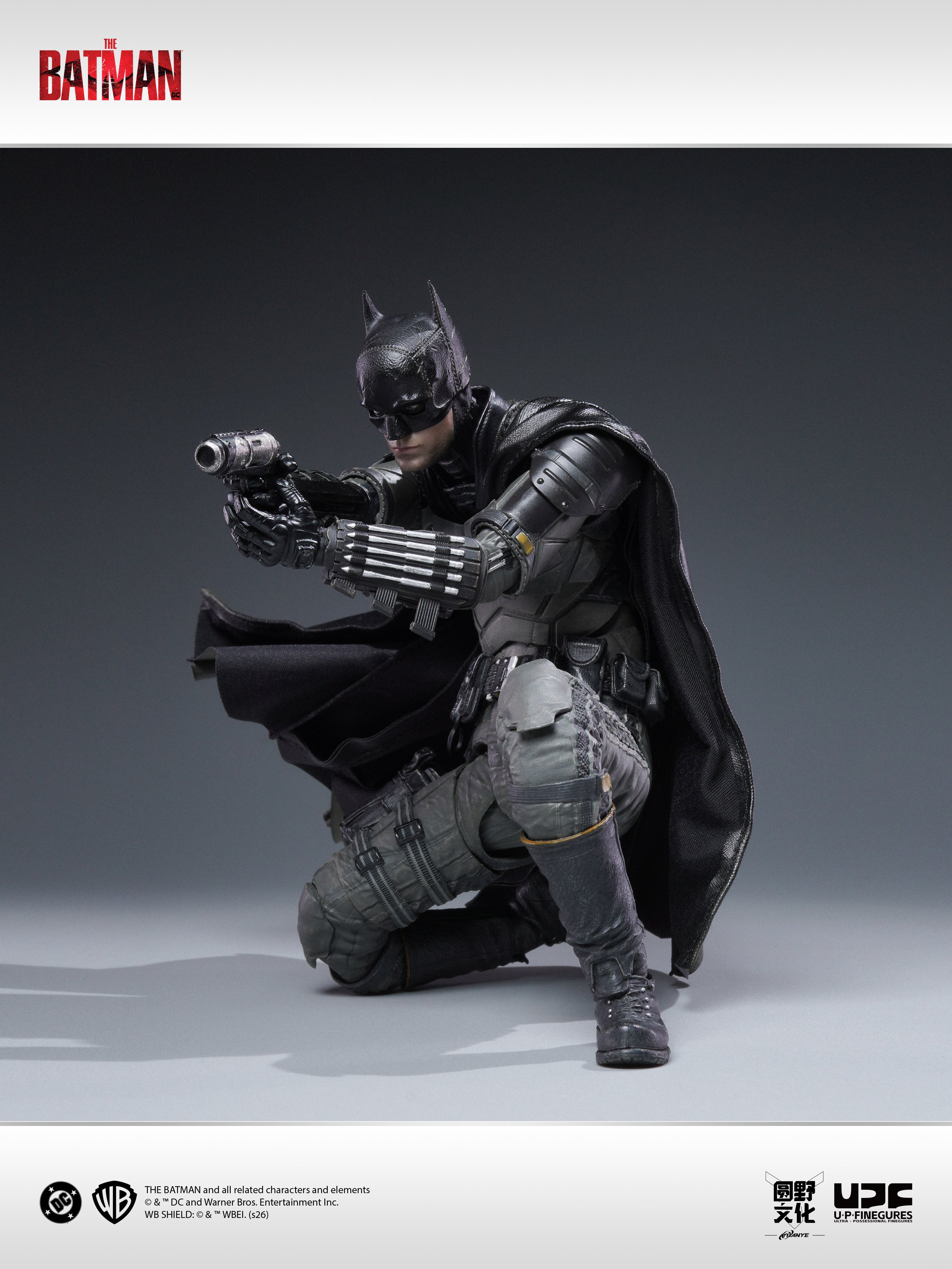 UPFinegures The Batman(2022) - Batman 1/12 Action Figure