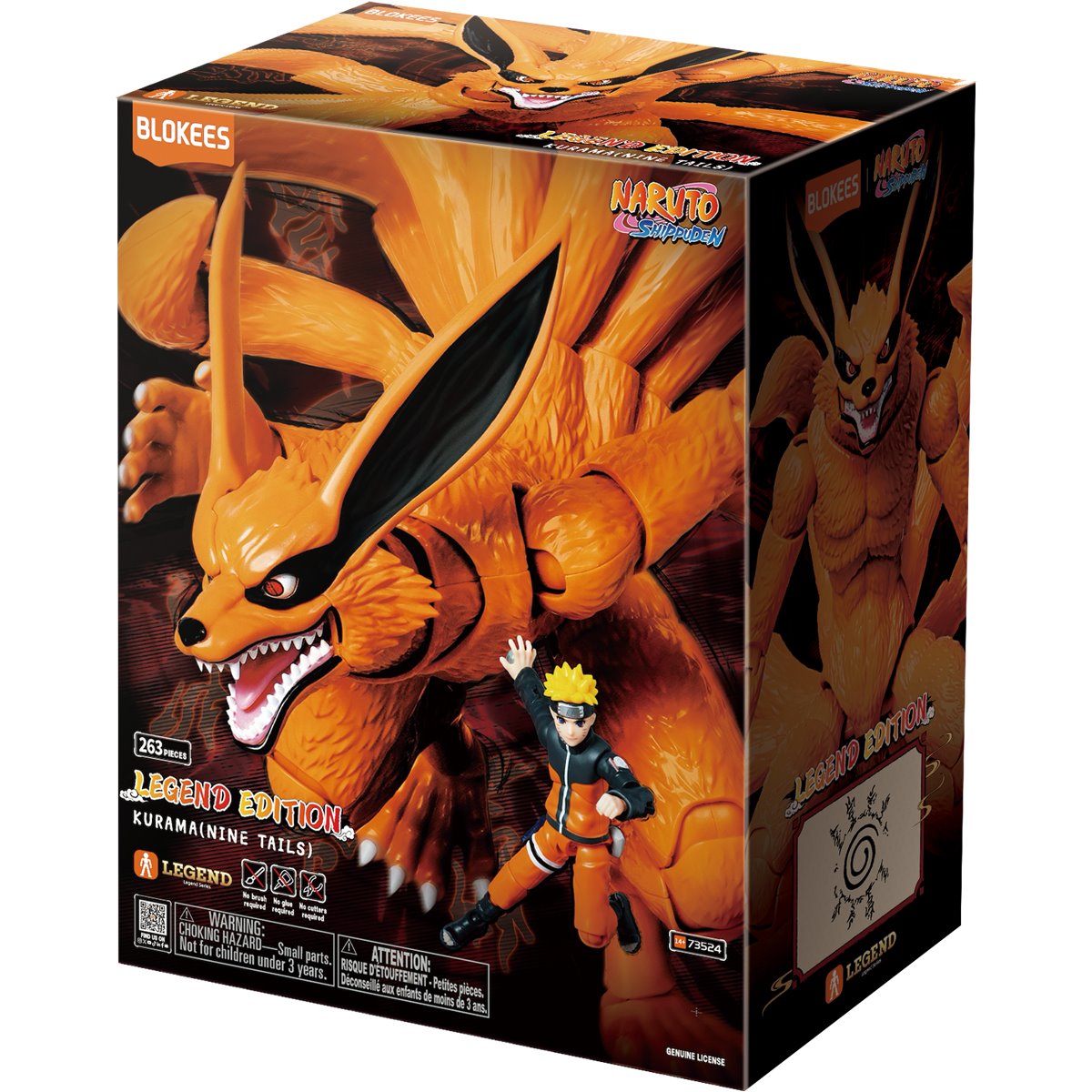 Naruto Shippuden Kurama Nine Tails Blokees AE01 Model Kit