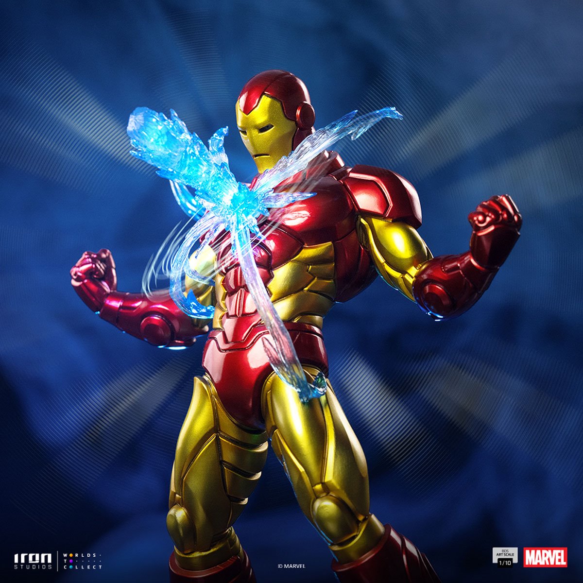 Iron Man Infinity Gauntlet Battle Diorama 1/10 Art Scale Limited Edition Statue By Iron Studios