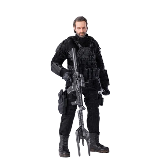 The Walking Dead: The Ones Who Lived Rick Grimes Exquisite Super Series Action Figure - Previews Exclusive