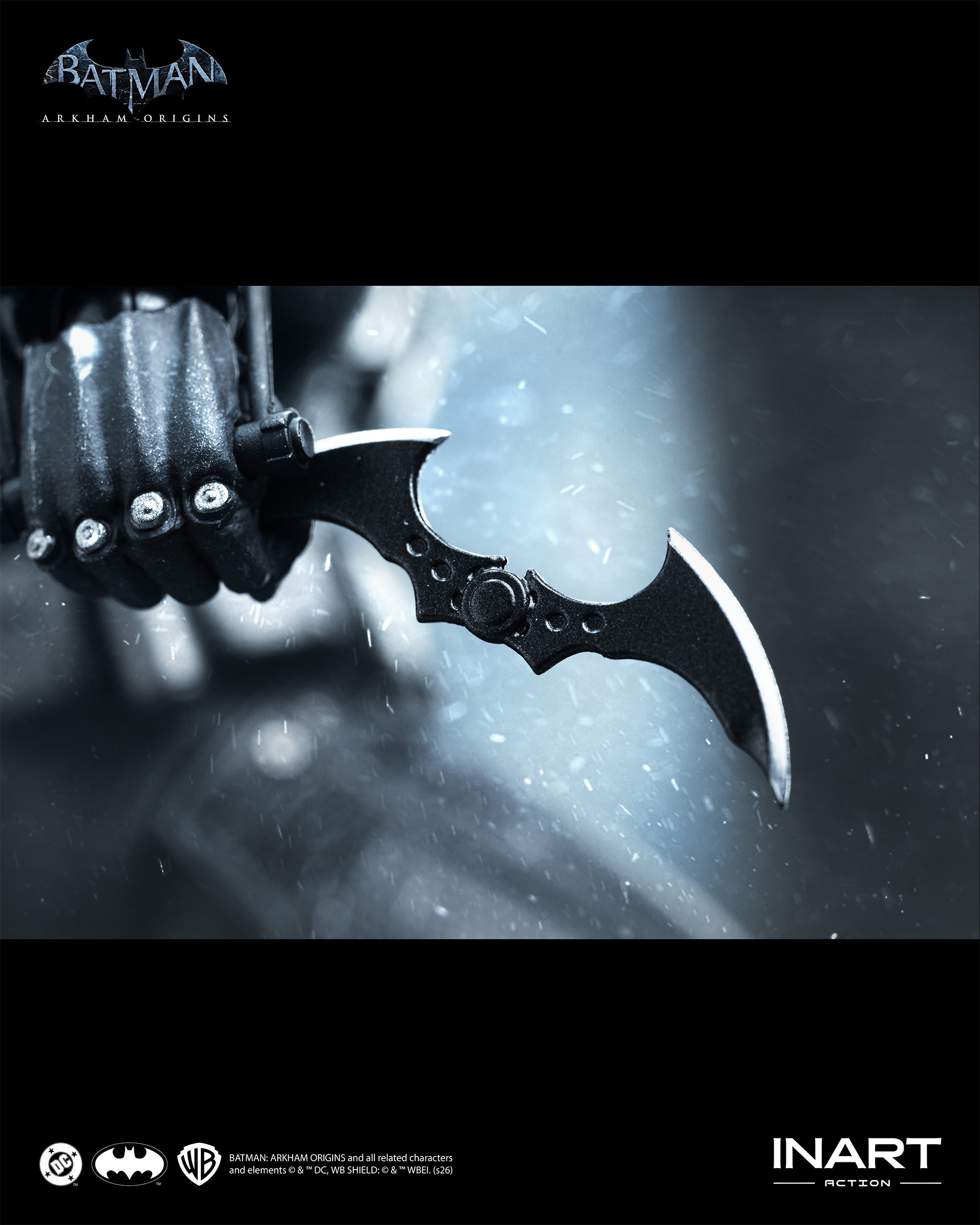 INART Action – Batman: Arkham Origins – Batman (Battle Damaged Version) Action Figure