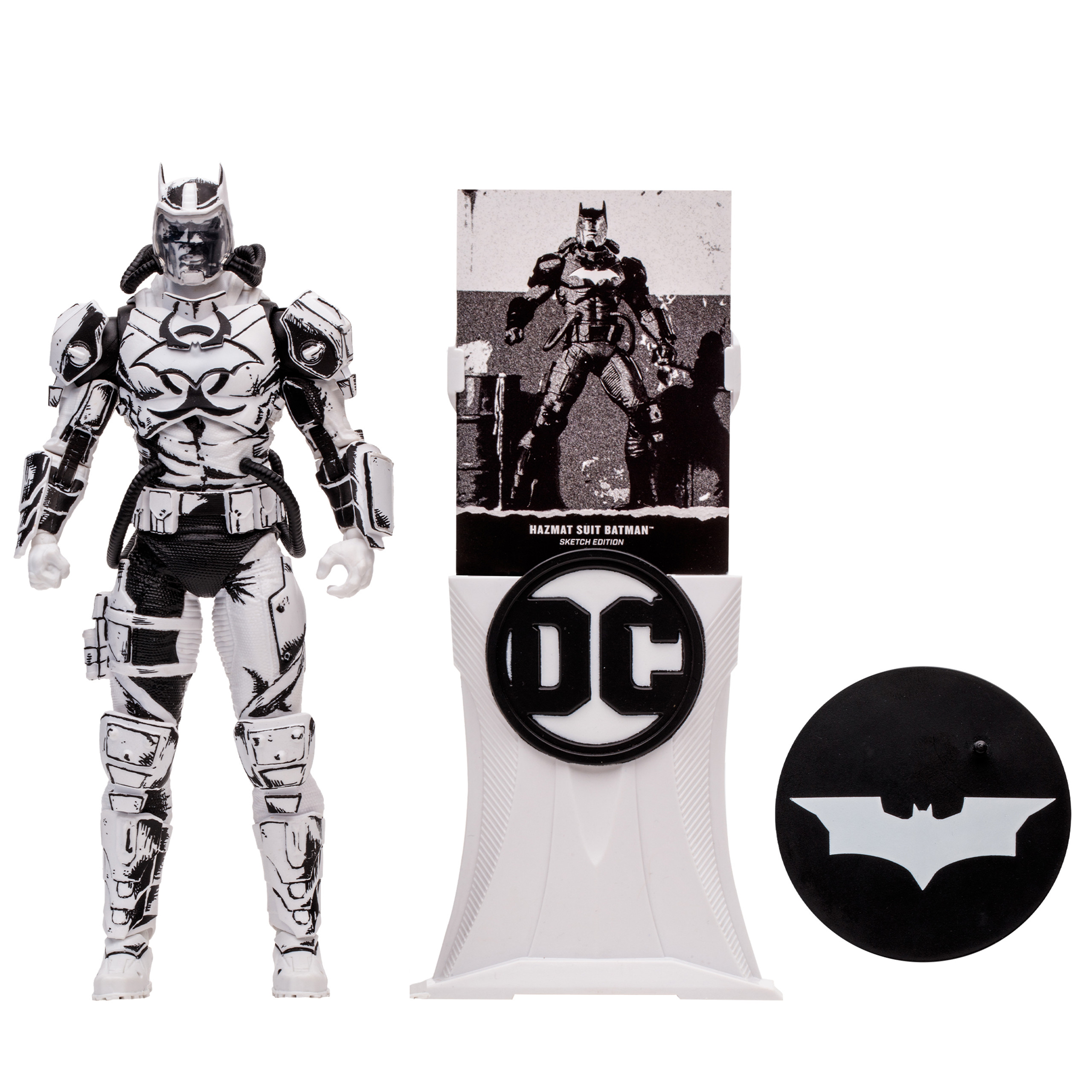 Hazmat Suit Batman Sketch Edition Gold Label By McFarlane