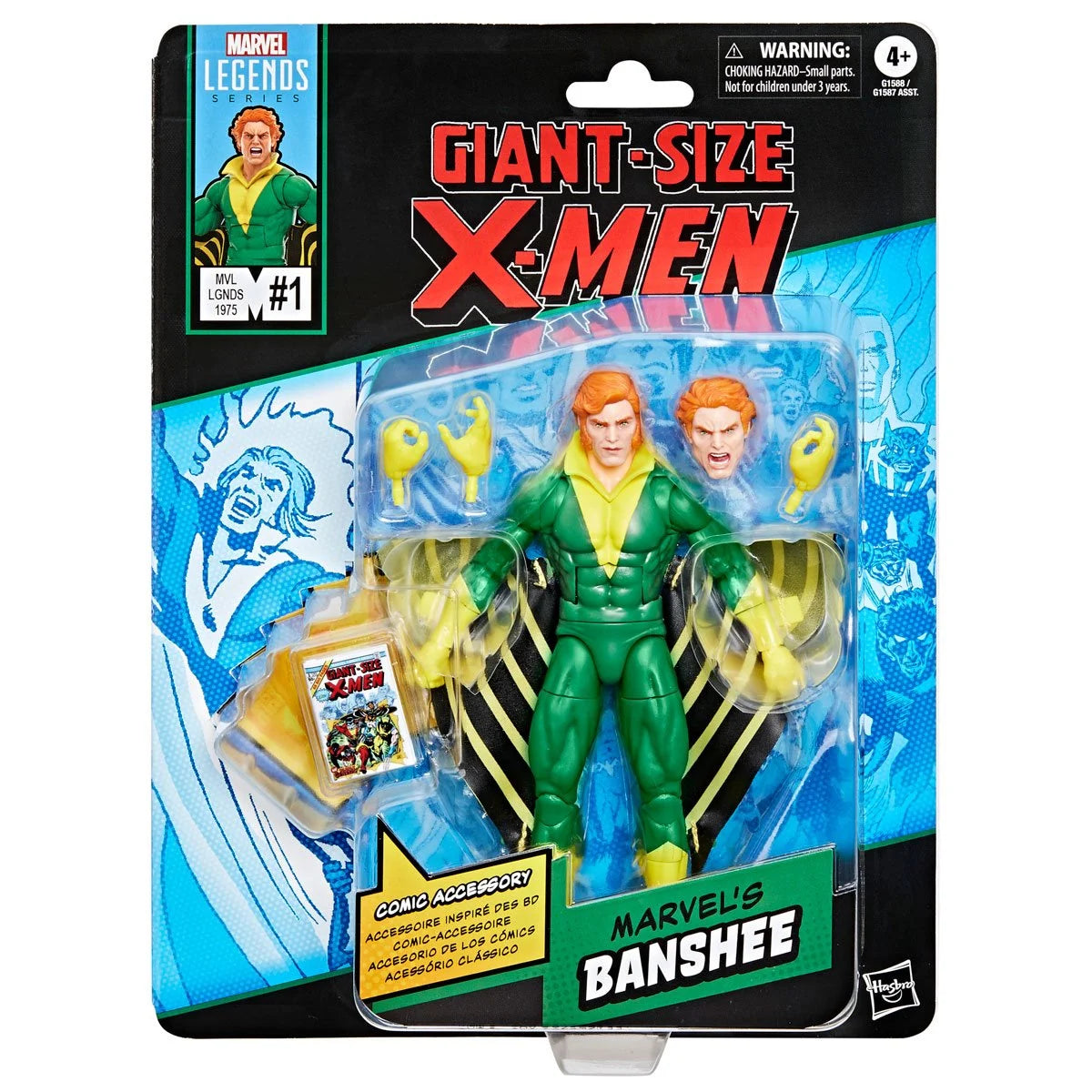 Marvel Legends Banshee Giant-Size X-Men Comics-Inspired Action Figure
