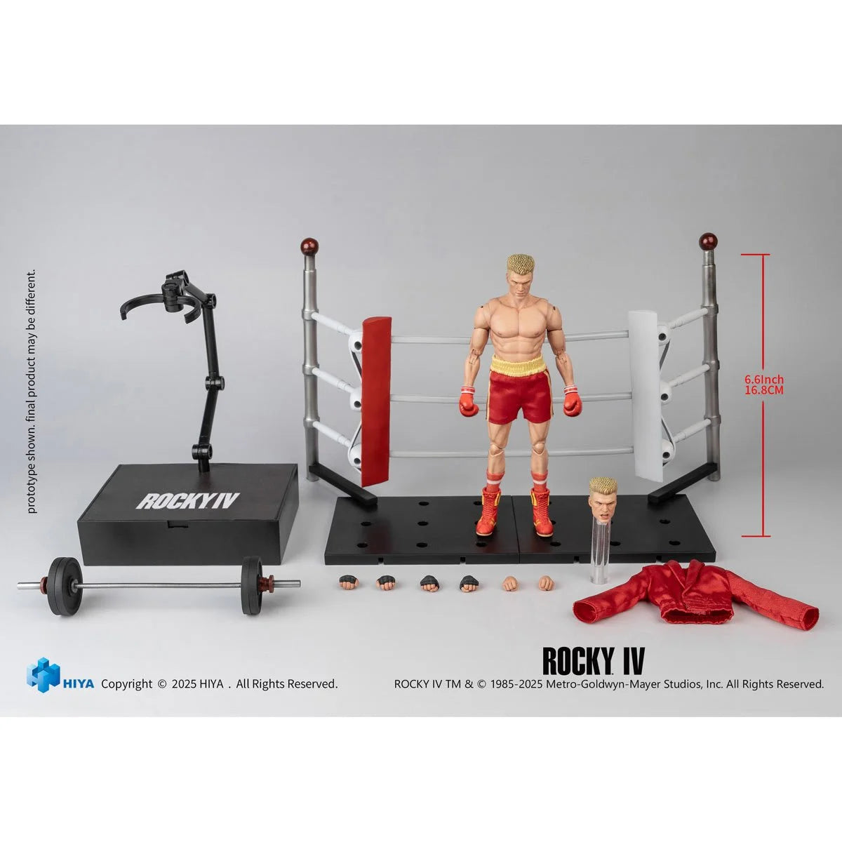 Rocky IV Ivan Drago Exquisite Super Series Action Figure