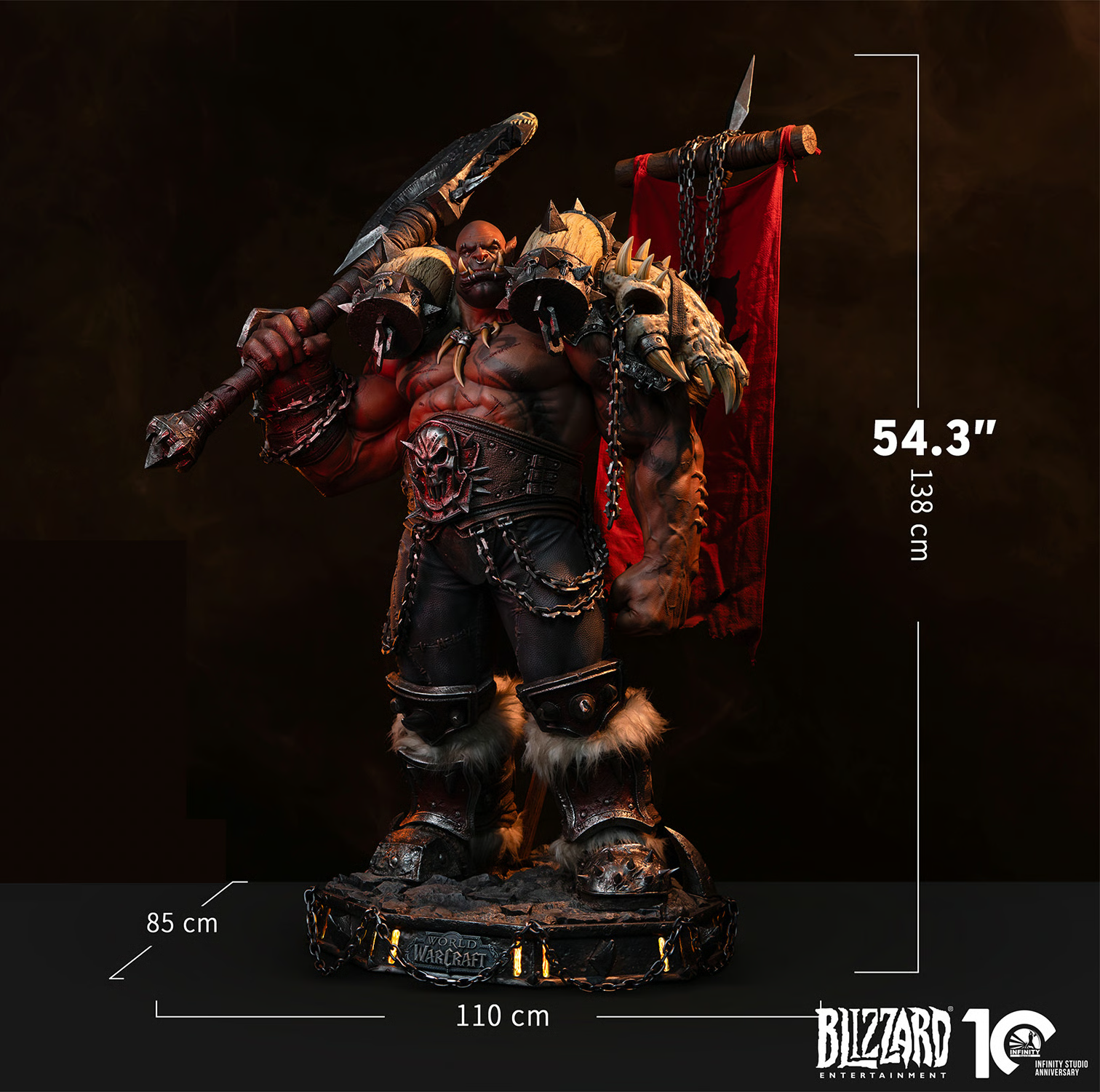 Garrosh Hellscream Statue by Infinity Studio