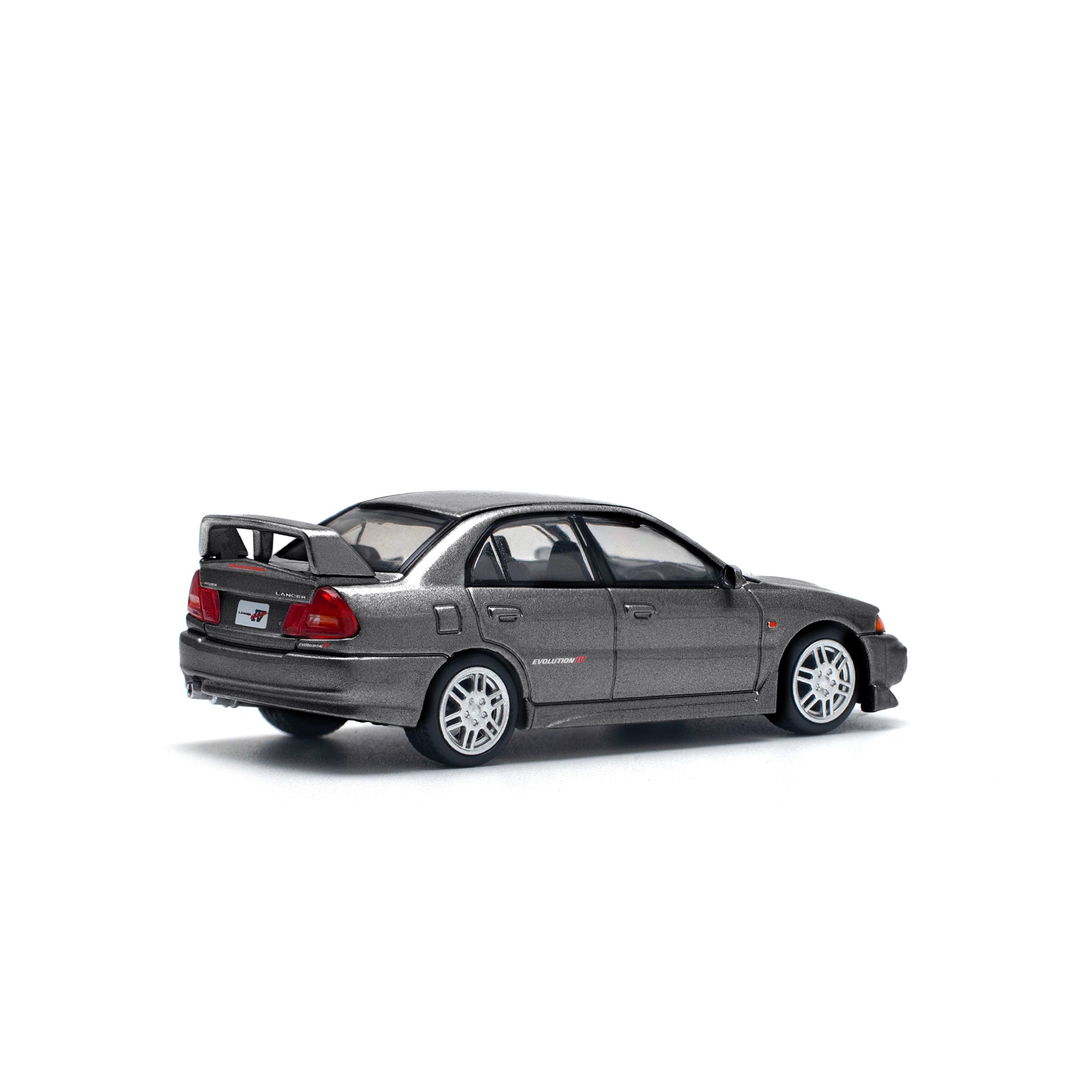 Mitsubishi Lancer EVO IV Dark Grey PR640327 by Pop Race
