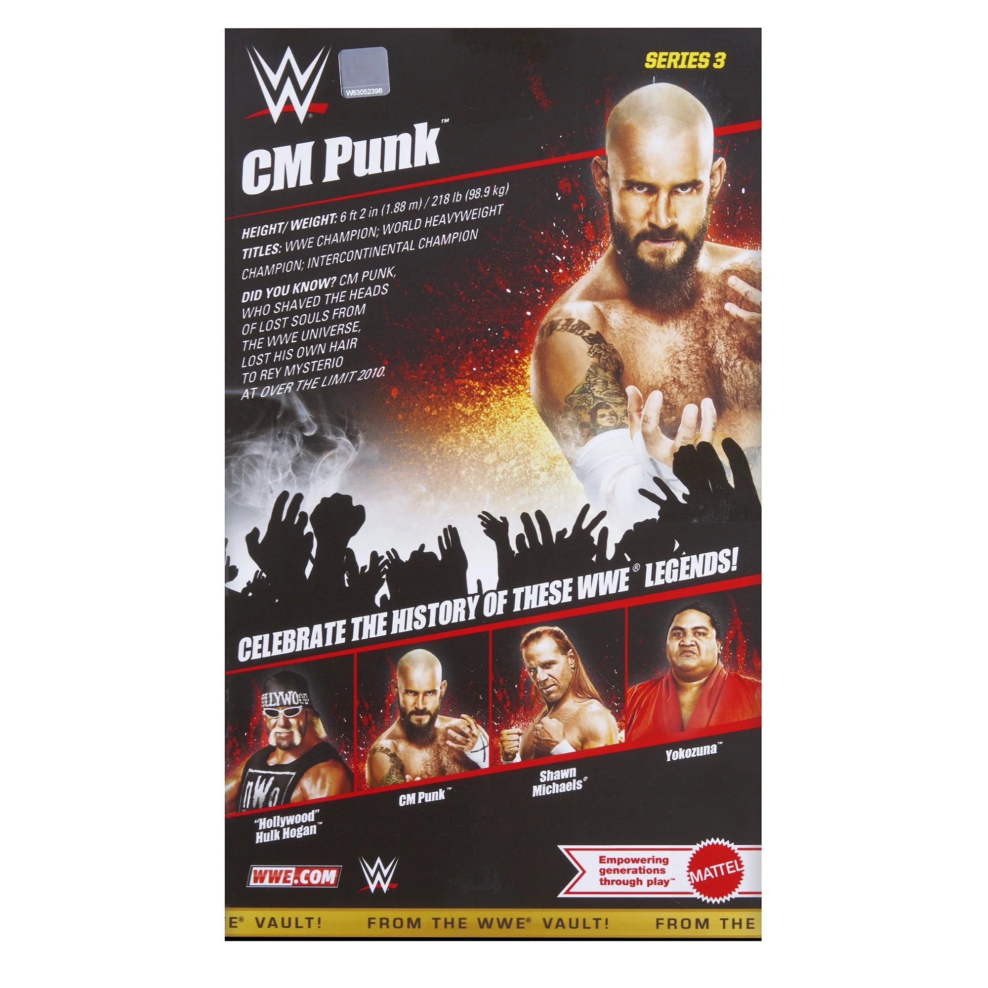 CM Punk (Straight Edge Society) WWE Vault Ringside Exclusive Action Figure
