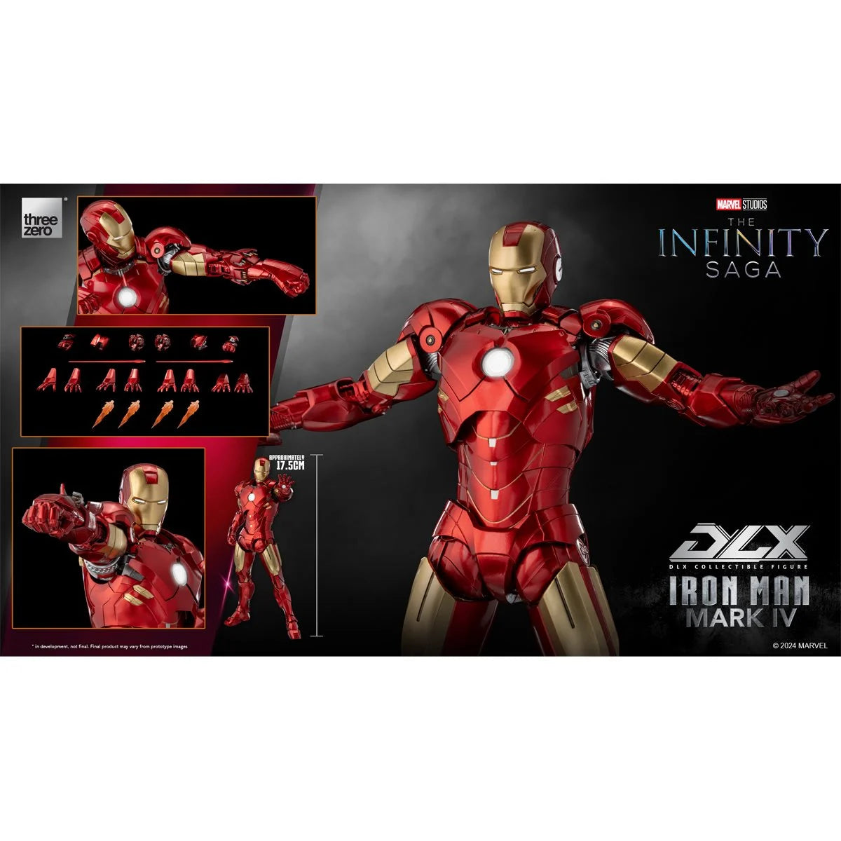 Marvel Studios The Infinity Saga Iron Man Mark 4 DLX Action Figure