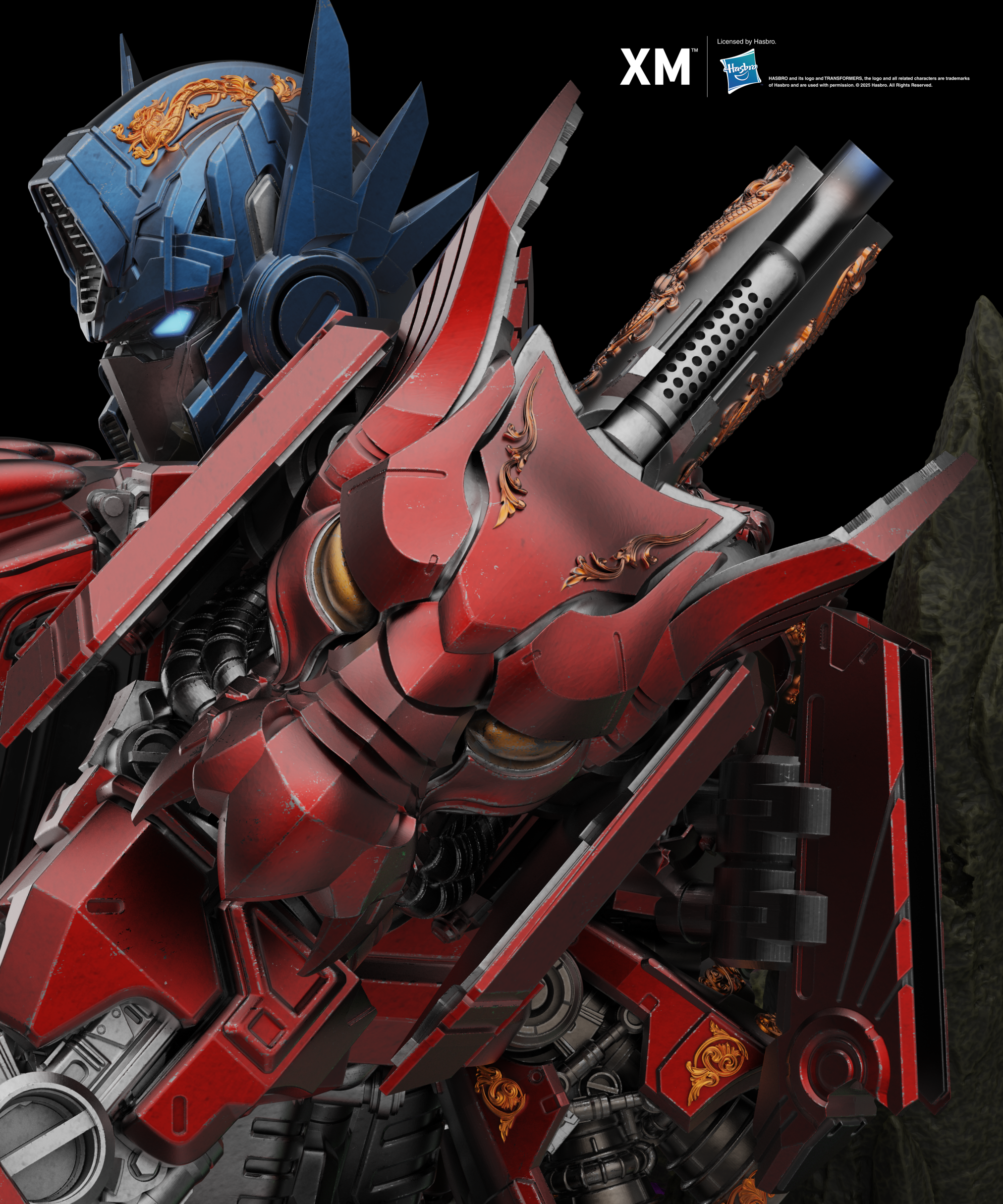 Optimus Prime - Azure Dragon (Mythical Beasts Series) By XM Studios
