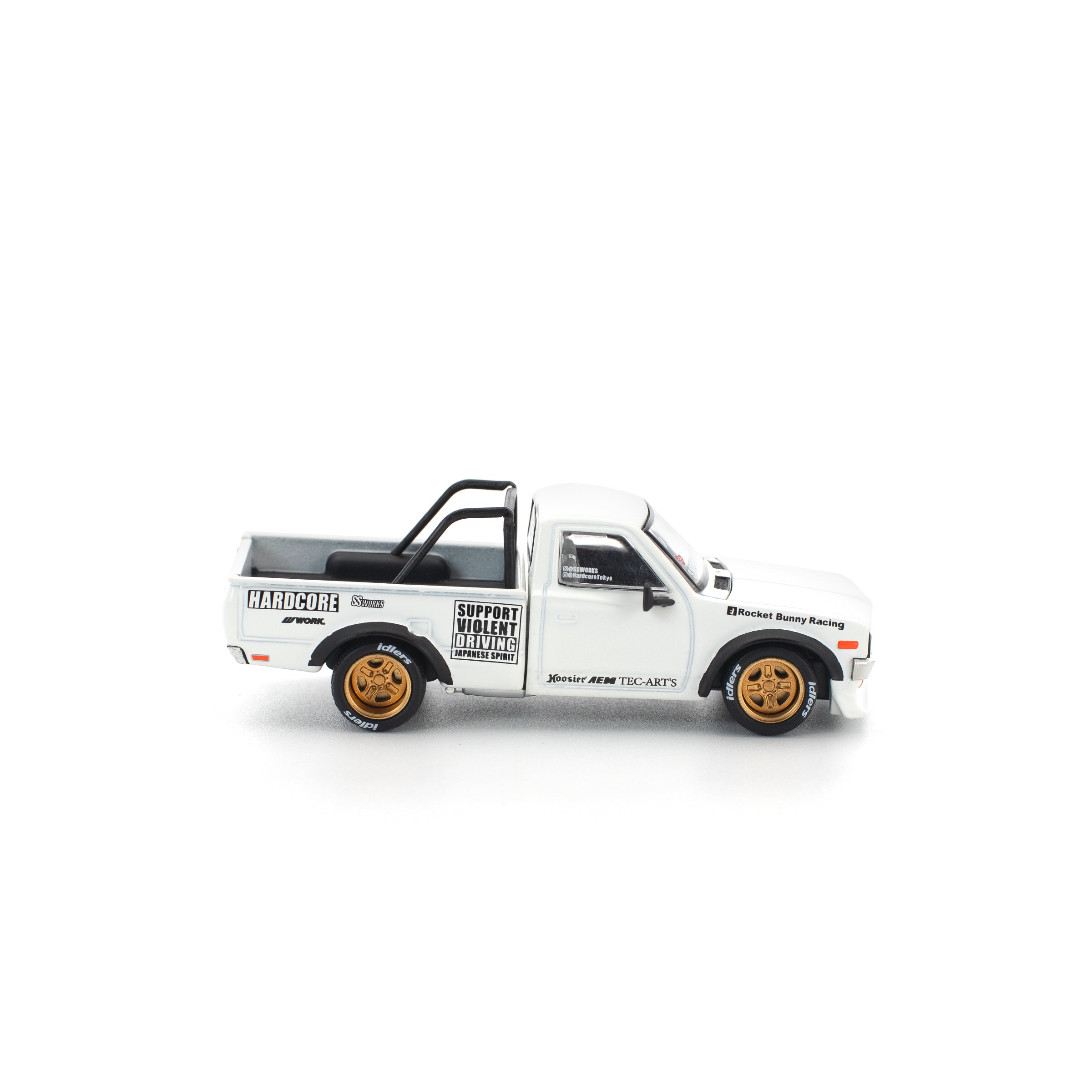 PANDEM DATSUN 620 White PR64350 by Pop Race