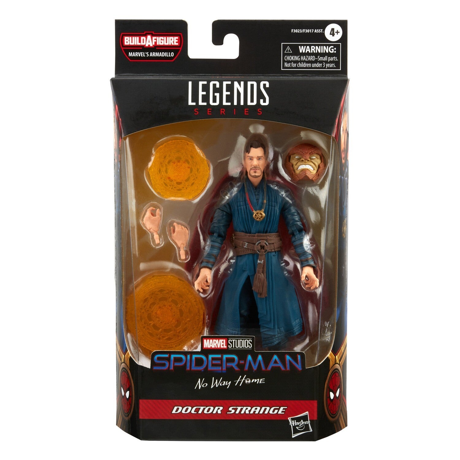 Spider-Man No Way Home Doctor Strange Marvel Legends Action Figure (Marvel's Armadillo BAF)