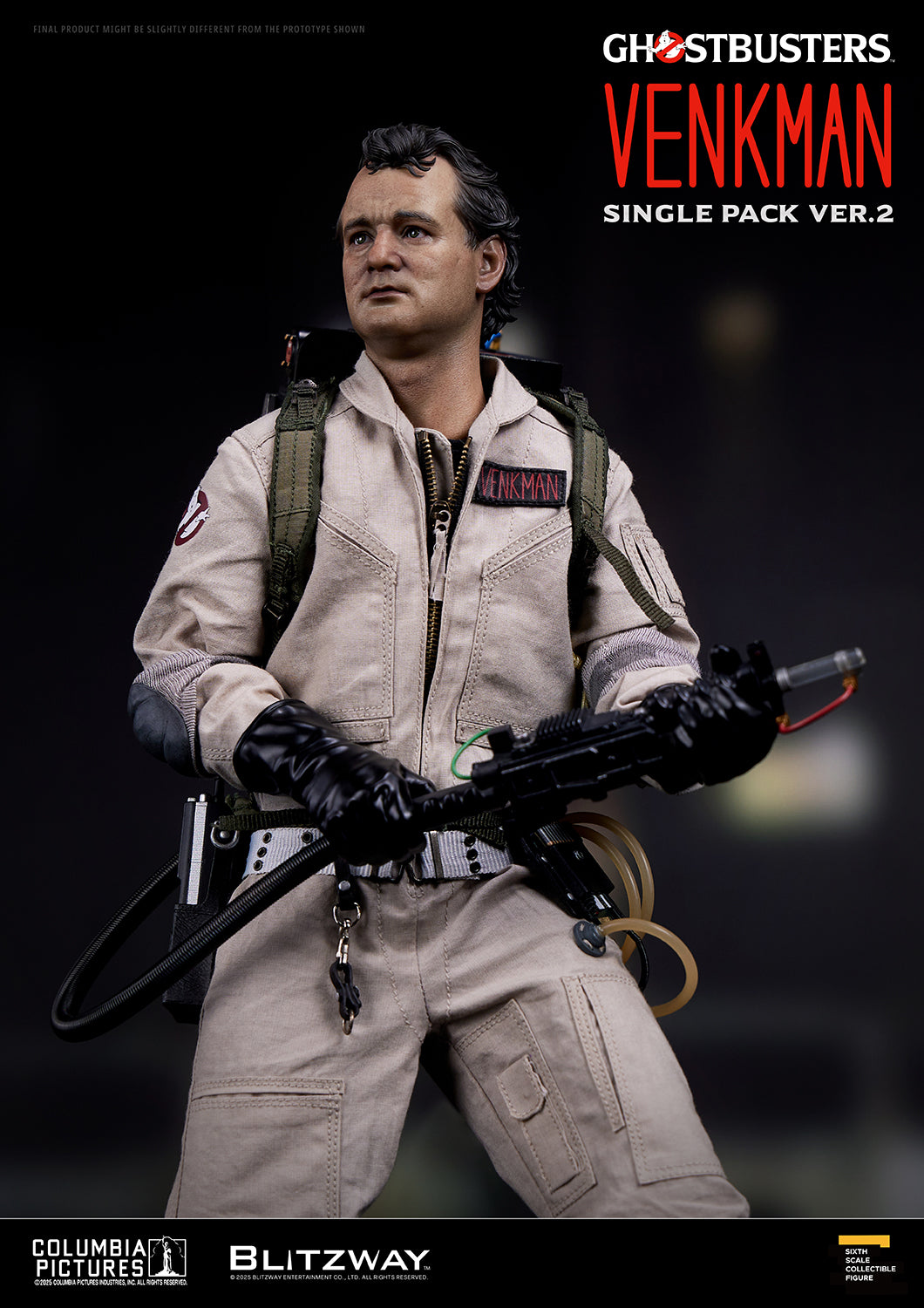 Dr. Peter Venkman (Ghostbusters) Premium UMS 1/6 Figure by Blitzway