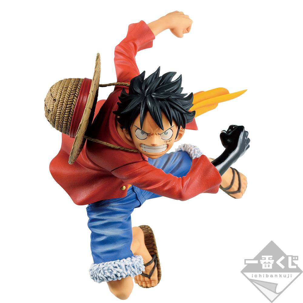 Ichiban Kuji One Piece Dynamism of Ha Luffy Prize A Figure By Bandai