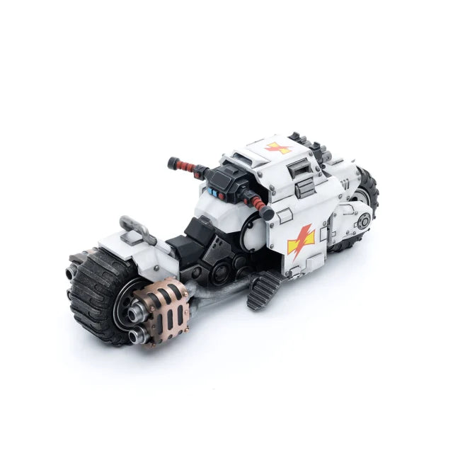 JoyToy Warhammer 40k White Scars Raider Pattern Combat Bike 1:18 Scale