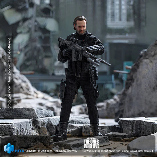 The Walking Dead: The Ones Who Lived Rick Grimes Exquisite Super Series Action Figure - Previews Exclusive