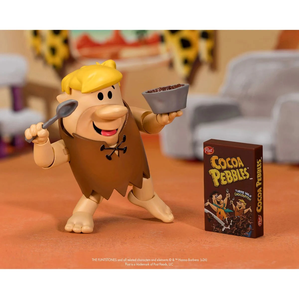 Cocoa Pebbles Barney Rubble Action Figure