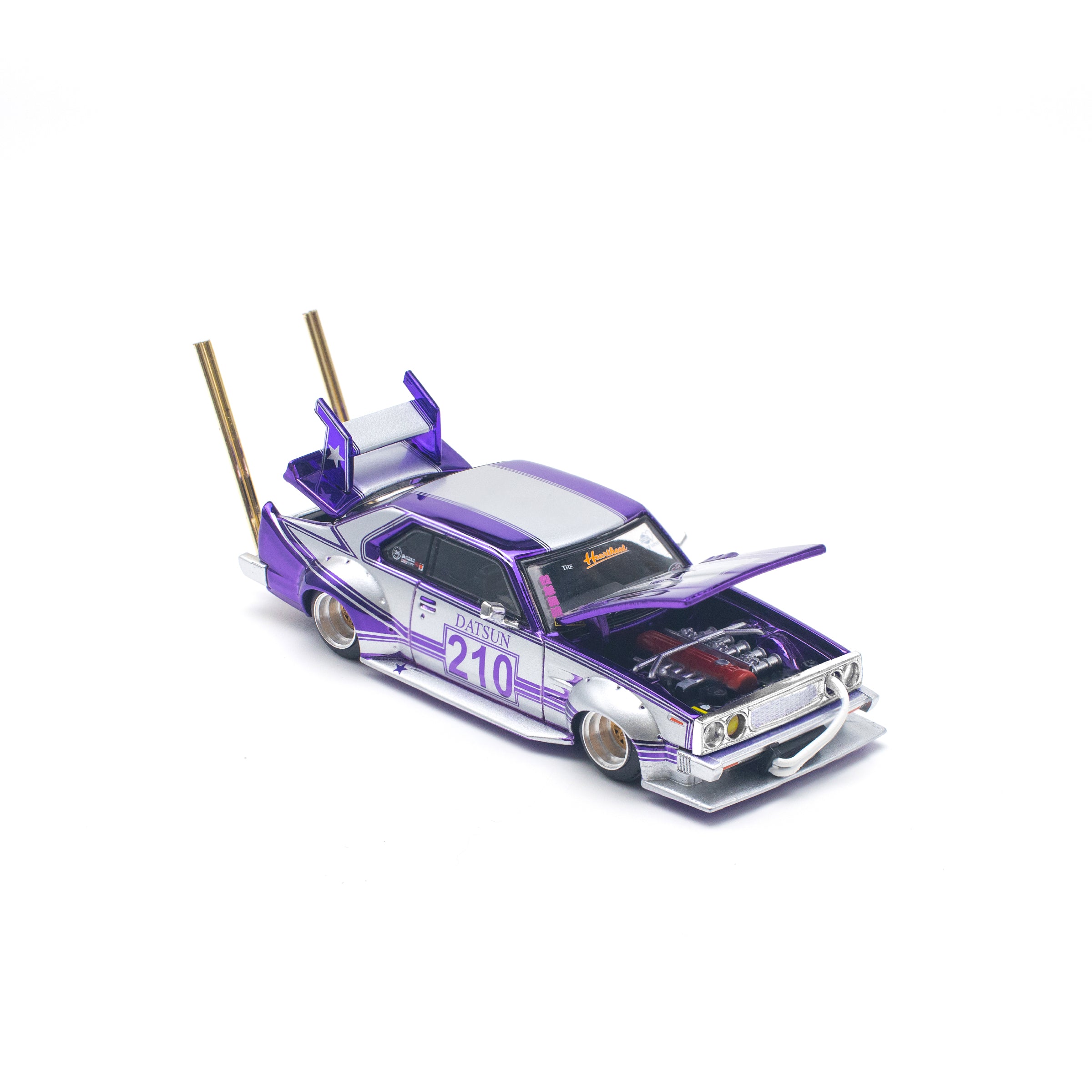 Skyline C210 Kaido Racer Bosozuko Style Purple PR640107 by Pop Race