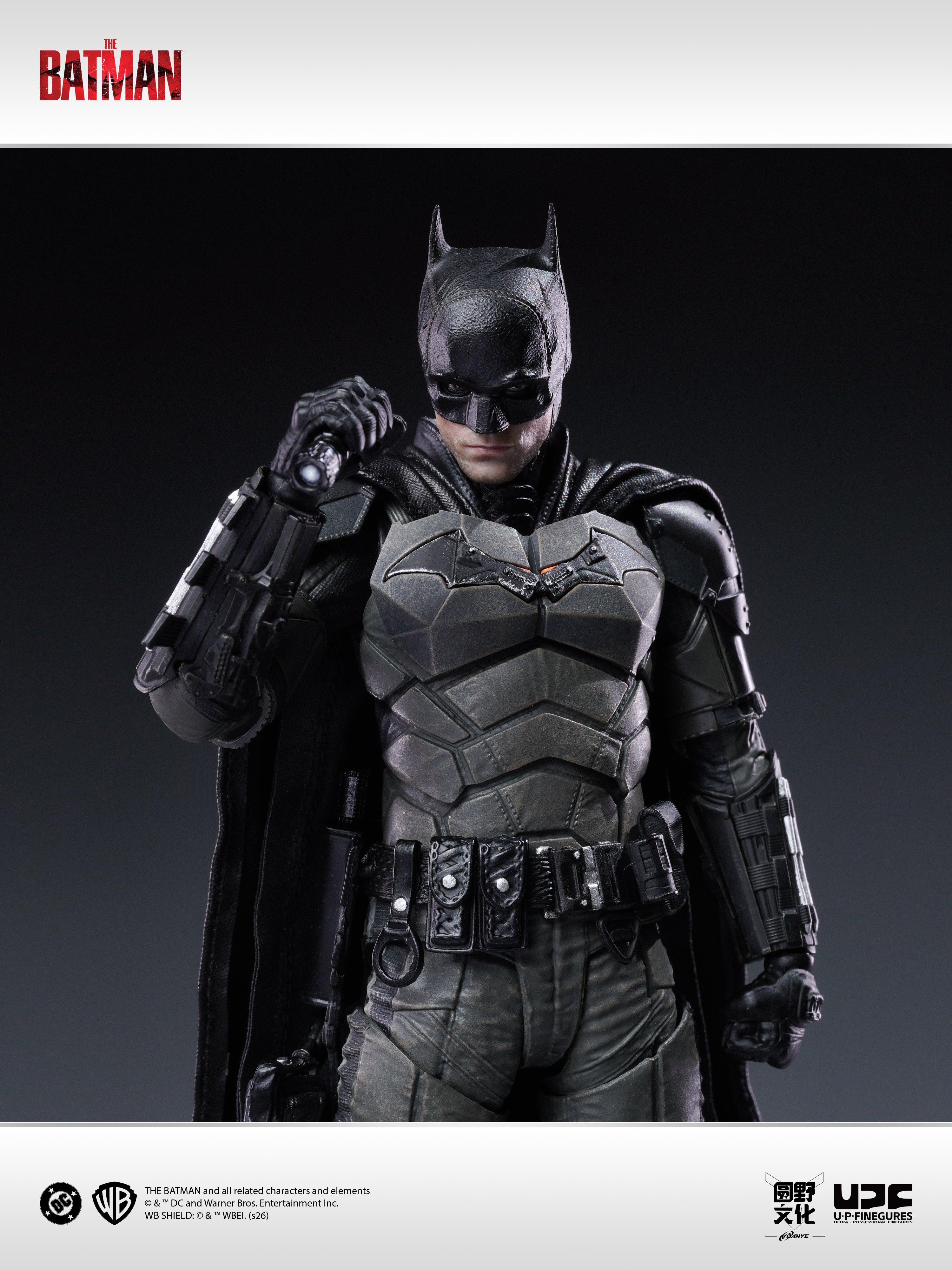 UPFinegures The Batman(2022) - Batman 1/12 Action Figure