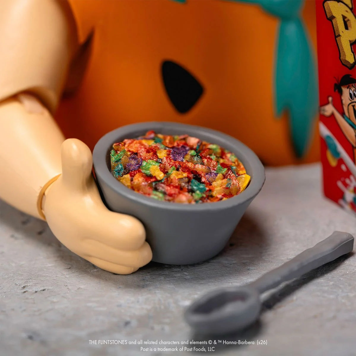 Fruity Pebbles Fred Flintstone Action Figure