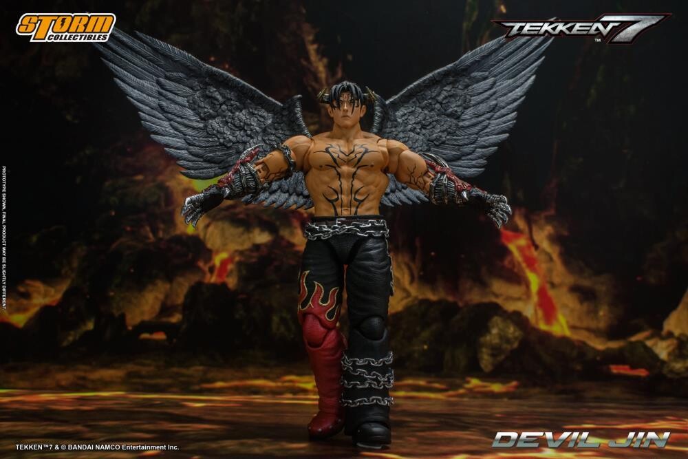 Tekken 7 Devil Jin 1/12 Scale Action Figure