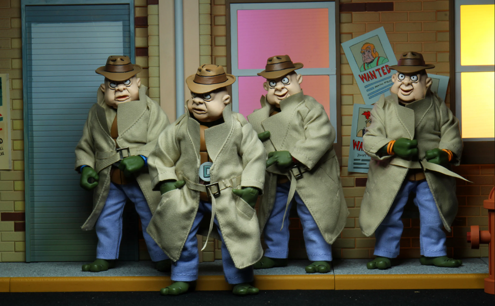 Teenage Mutant Ninja Turtles 7" Scale 4-Pack of Turtles in Disguise Action Figures By Neca