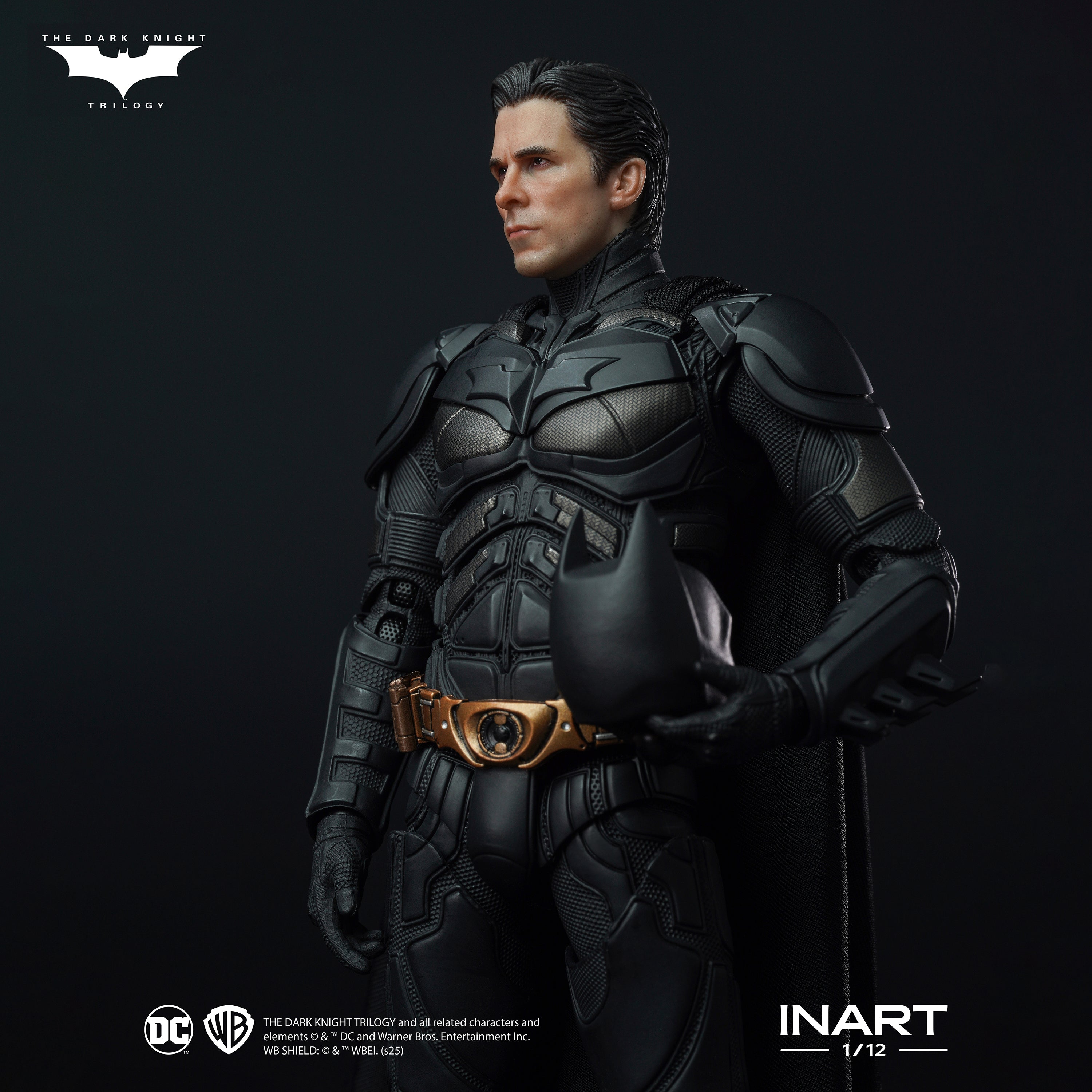 Batman (The Dark Knight Rises) (Deluxe ver.) 1/12 Collectible Figure by INART